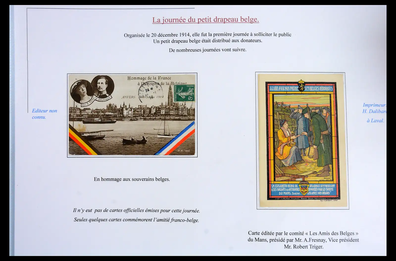 40522 0039 - Stamp collection 40522 Thematics 1st Worldwar exhitibion collection 1915-1918.