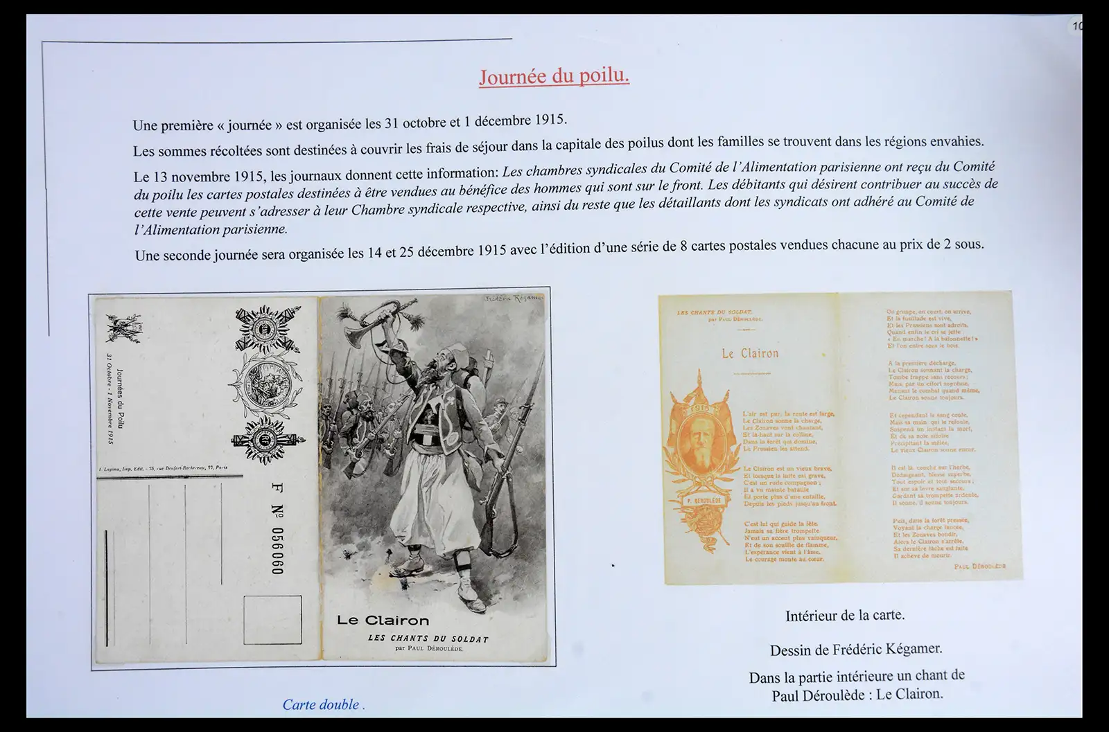 40522 0047 - Stamp collection 40522 Thematics 1st Worldwar exhitibion collection 1915-1918.