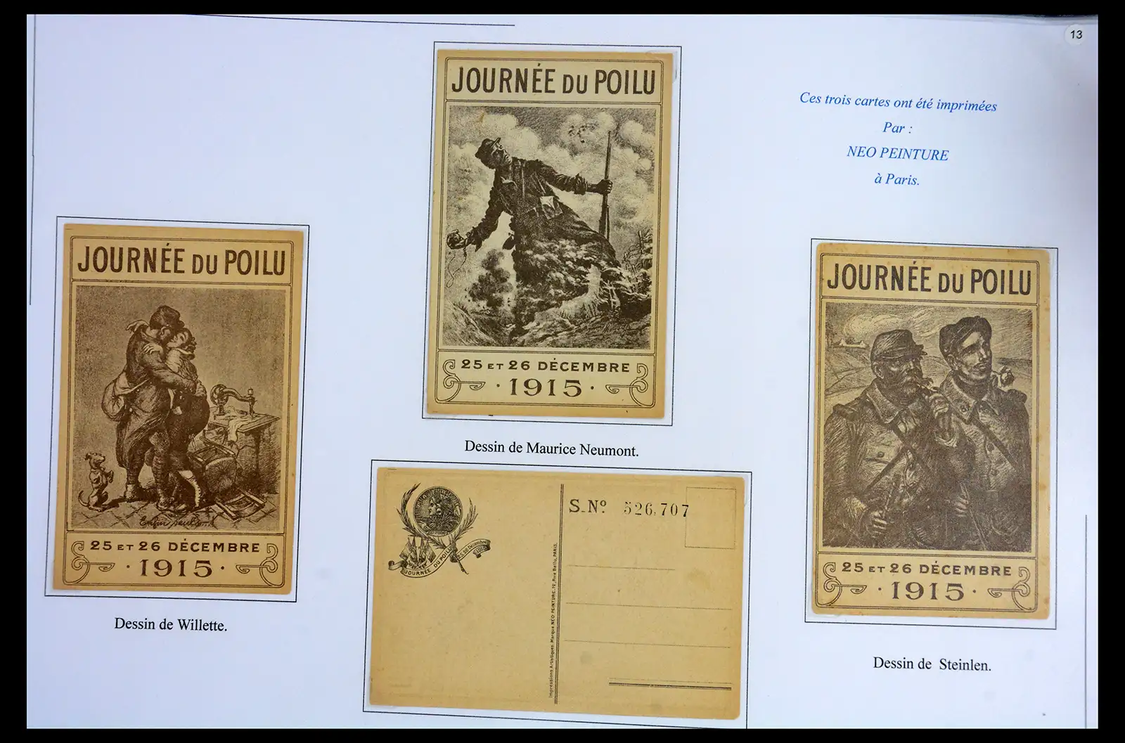 40522 0050 - Stamp collection 40522 Thematics 1st Worldwar exhitibion collection 1915-1918.