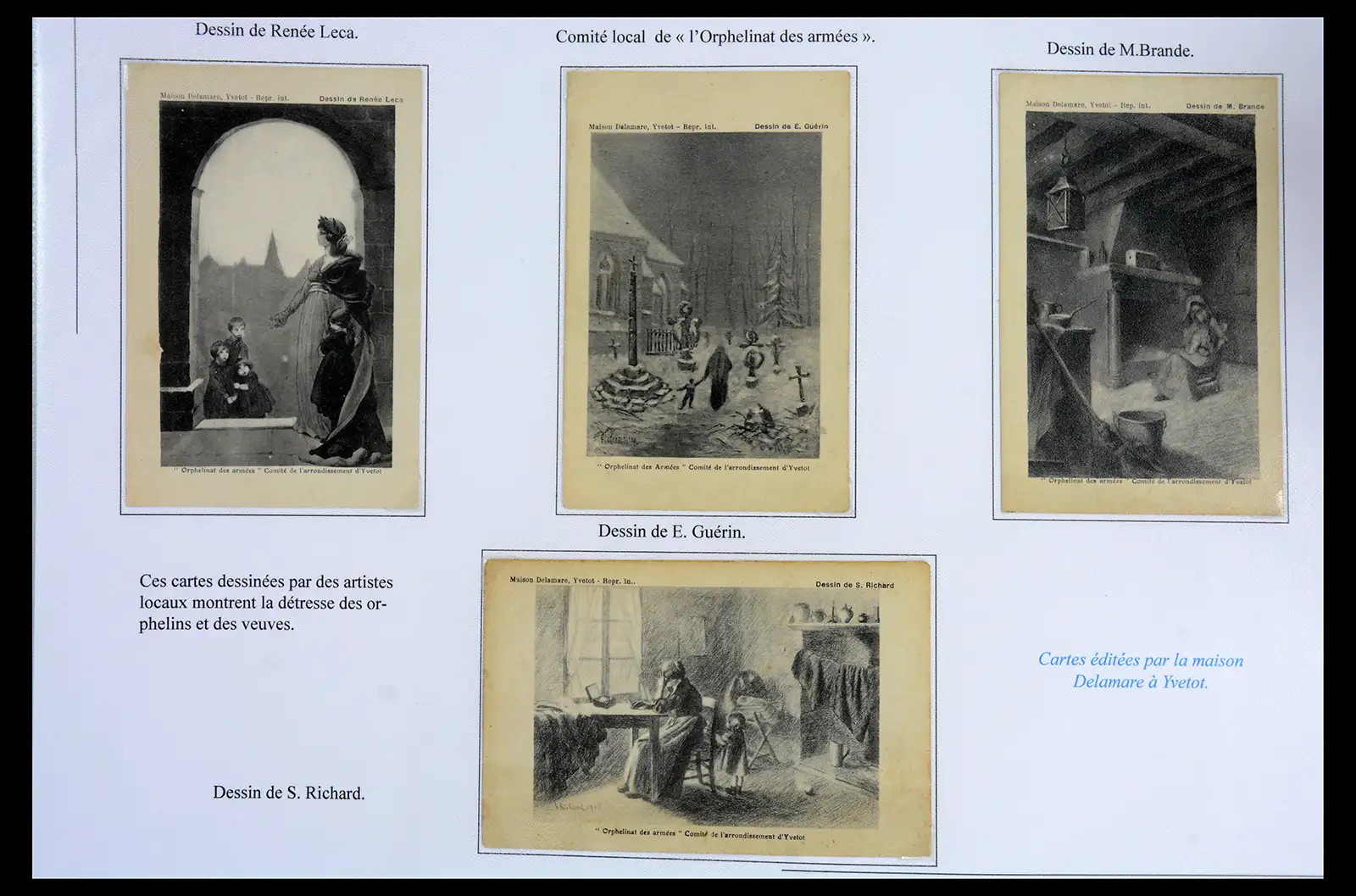 40522 0063 - Stamp collection 40522 Thematics 1st Worldwar exhitibion collection 1915-1918.