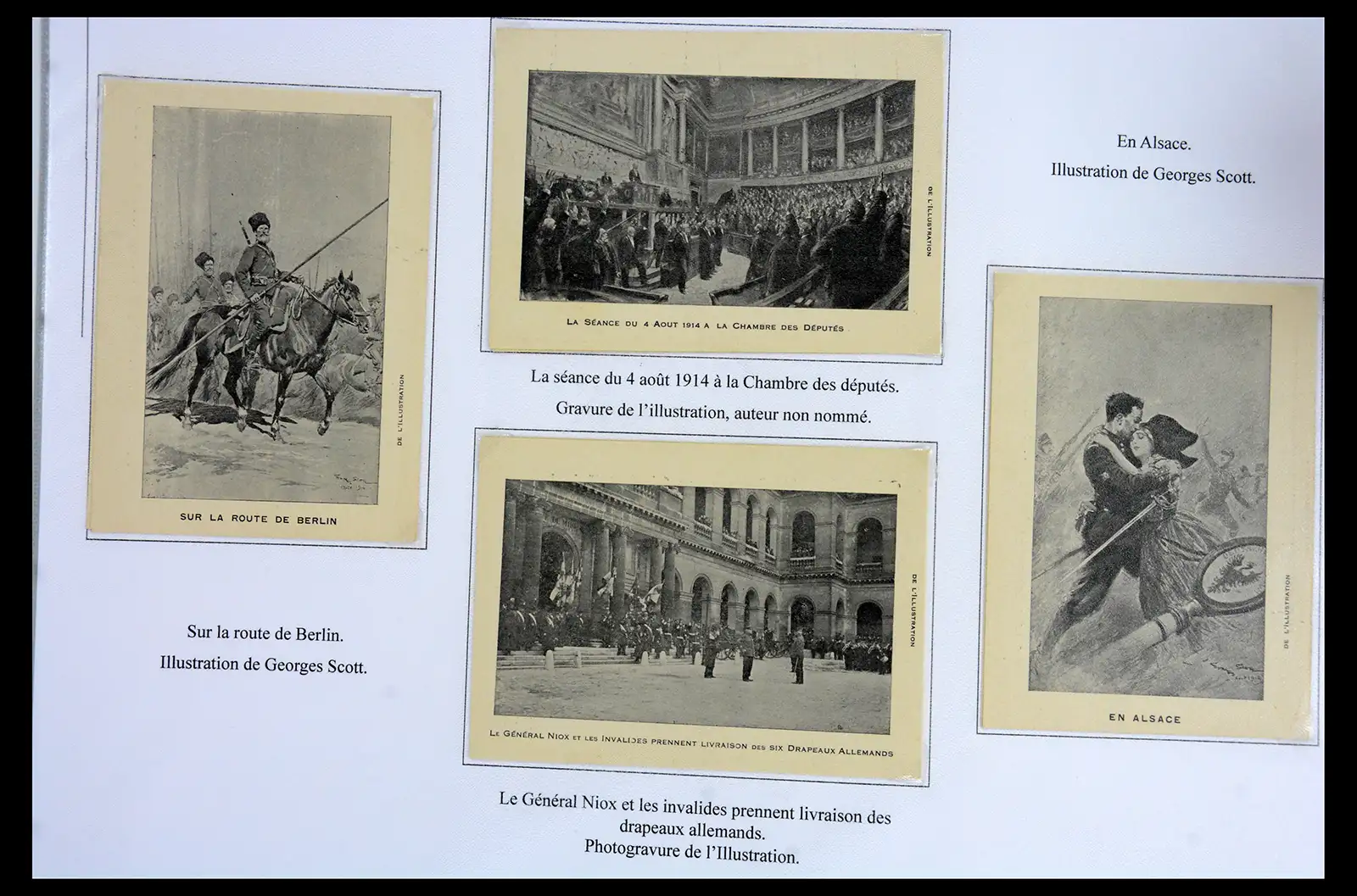 40522 0069 - Stamp collection 40522 Thematics 1st Worldwar exhitibion collection 1915-1918.