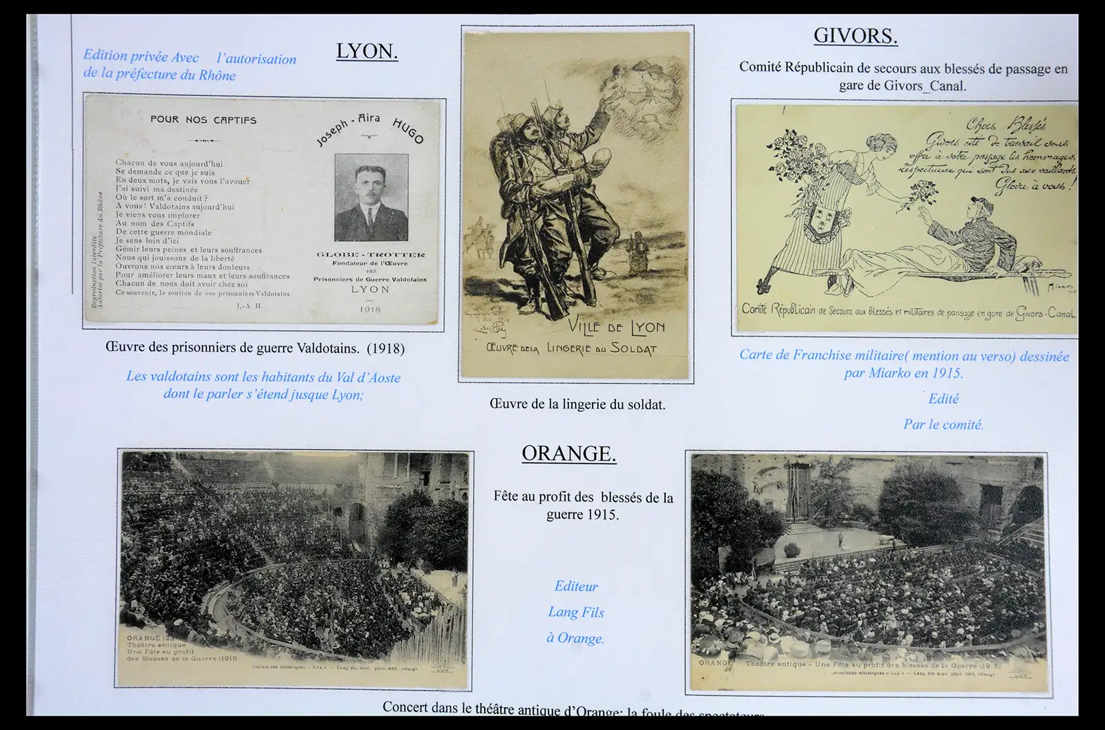 40522 0071 - Stamp collection 40522 Thematics 1st Worldwar exhitibion collection 1915-1918.