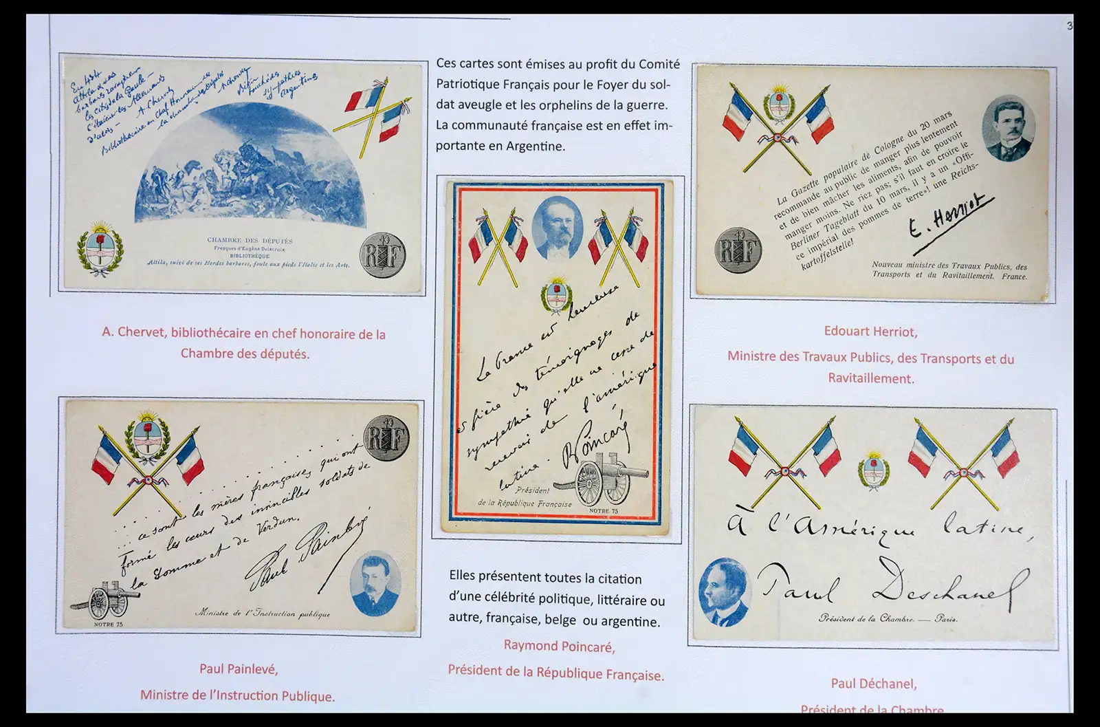 40522 0075 - Stamp collection 40522 Thematics 1st Worldwar exhitibion collection 1915-1918.