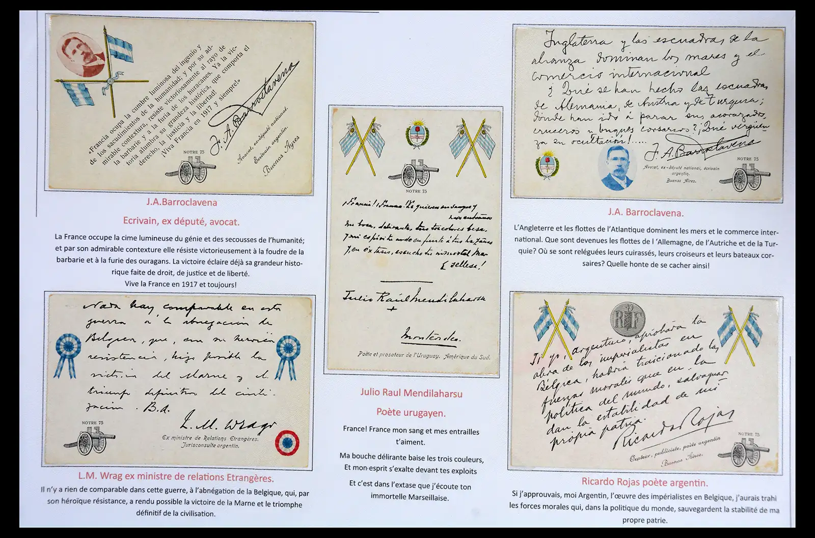 40522 0076 - Stamp collection 40522 Thematics 1st Worldwar exhitibion collection 1915-1918.