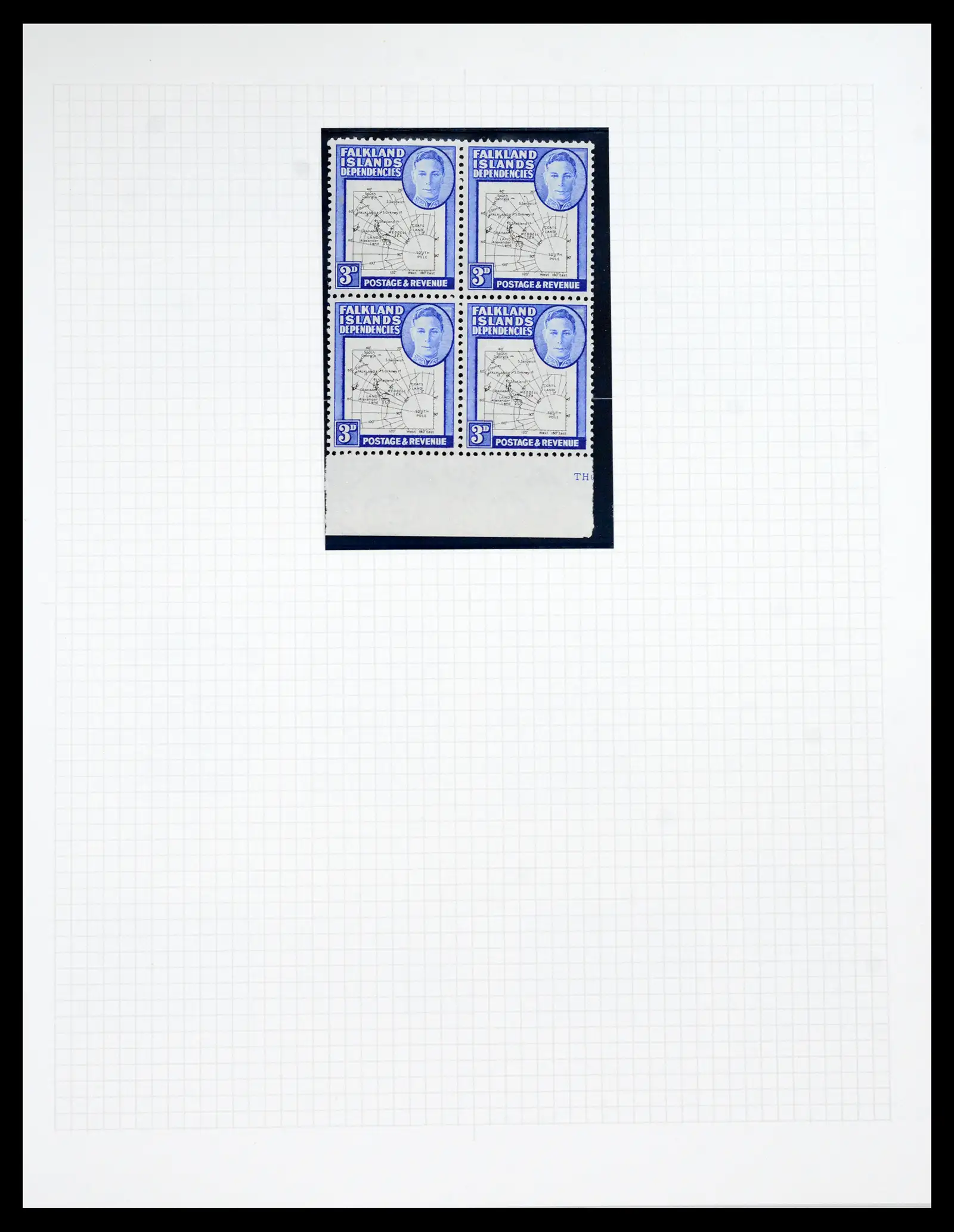 40525 0040 - Stamp collection 40525 Falkland Islands supercollection 1869-1970.