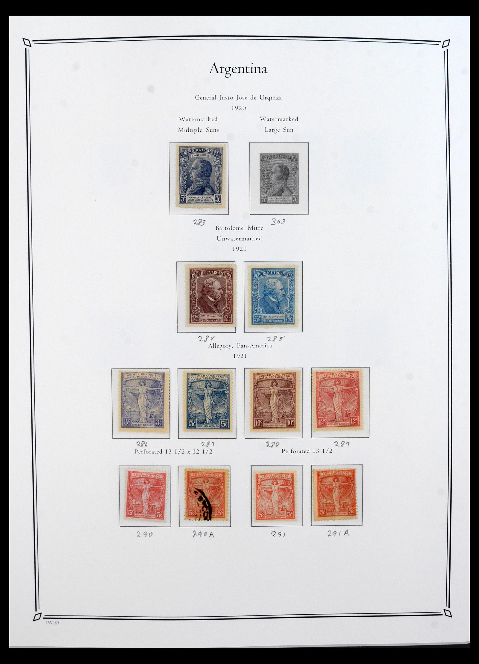 40526 0018 - Postzegel verzameling 40526 Argentinië 1858-1997.