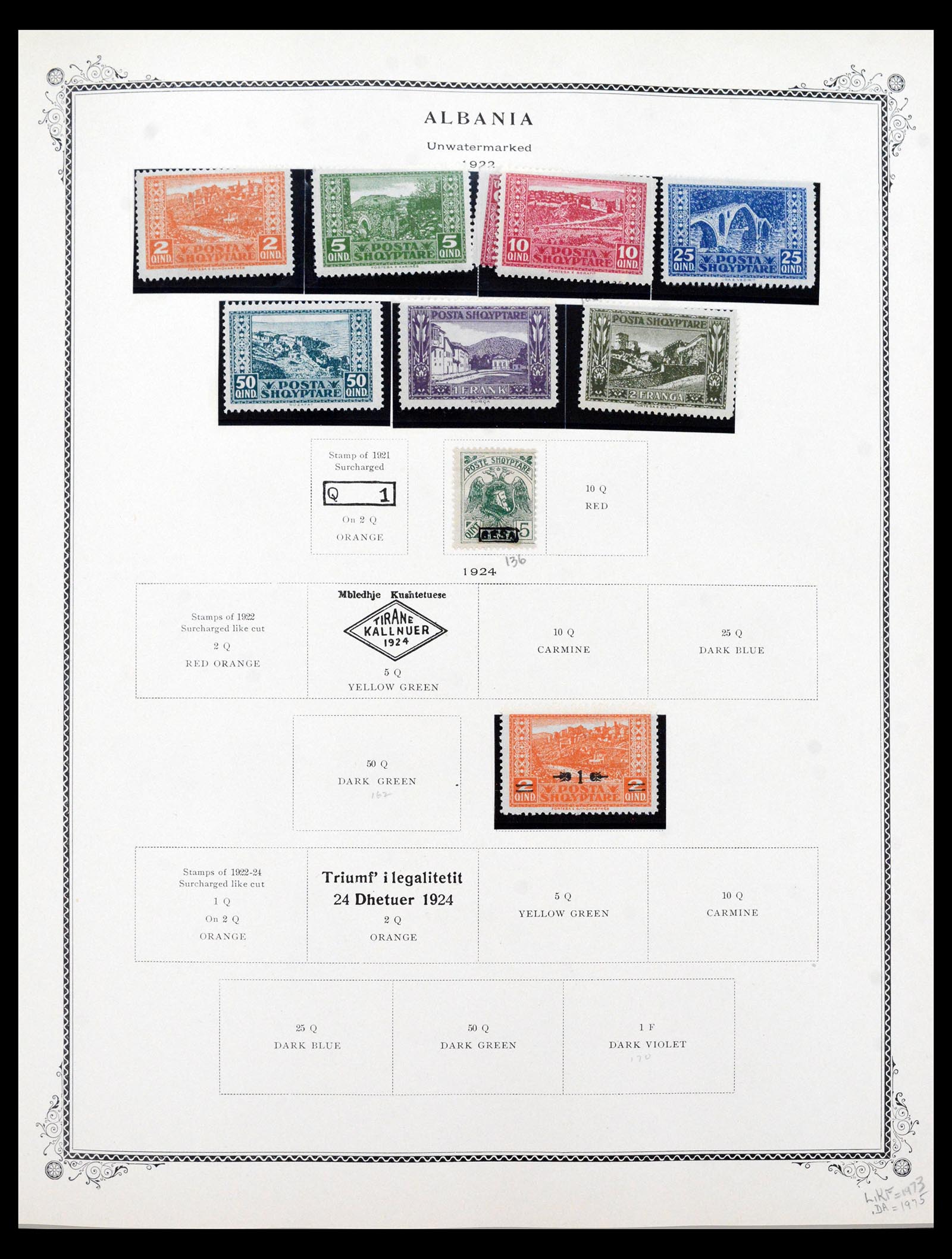 40528 0003 - Postzegel verzameling 40528 Zuid-Oost Europa 1861-1940.