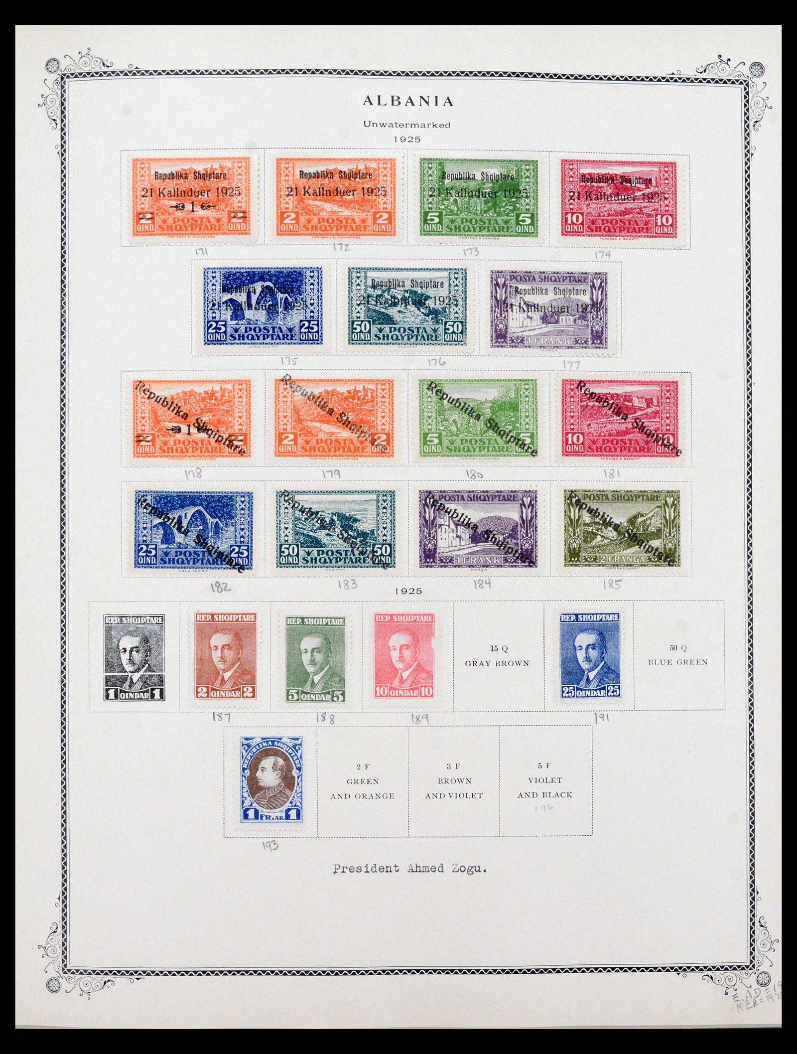 40528 0004 - Postzegel verzameling 40528 Zuid-Oost Europa 1861-1940.