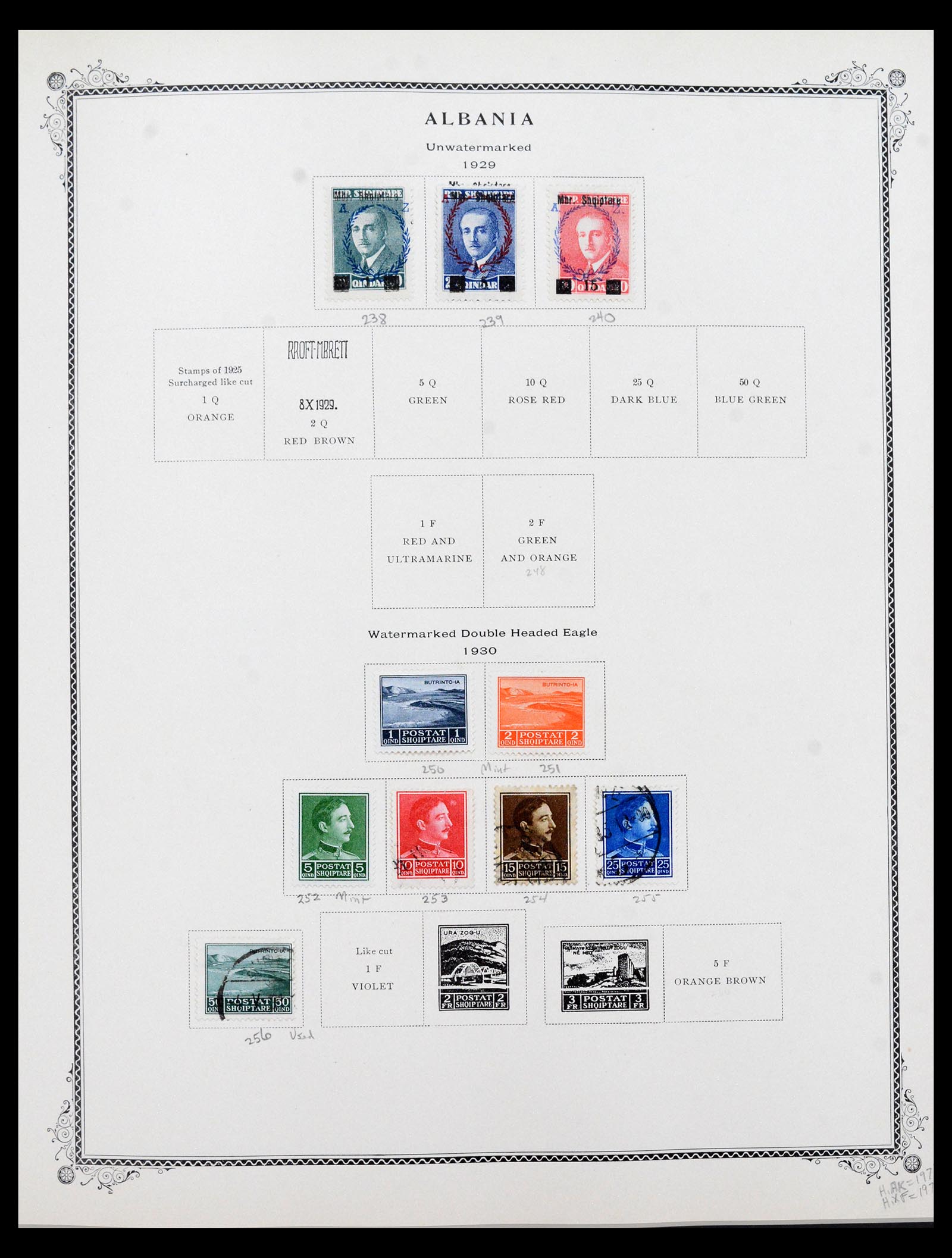 40528 0007 - Postzegel verzameling 40528 Zuid-Oost Europa 1861-1940.