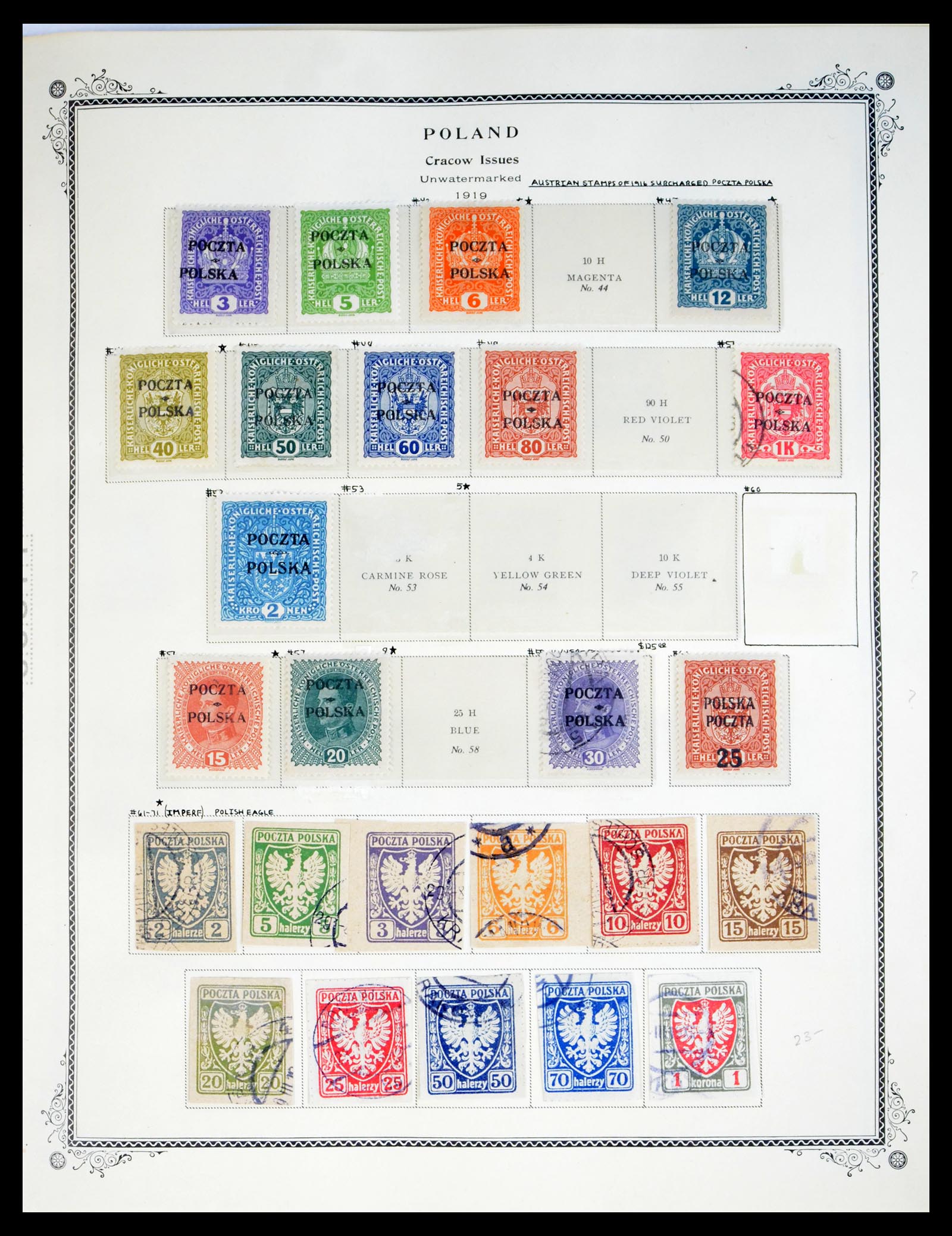 40531 0002 - Postzegel verzameling 40531 Polen 1918-1979.