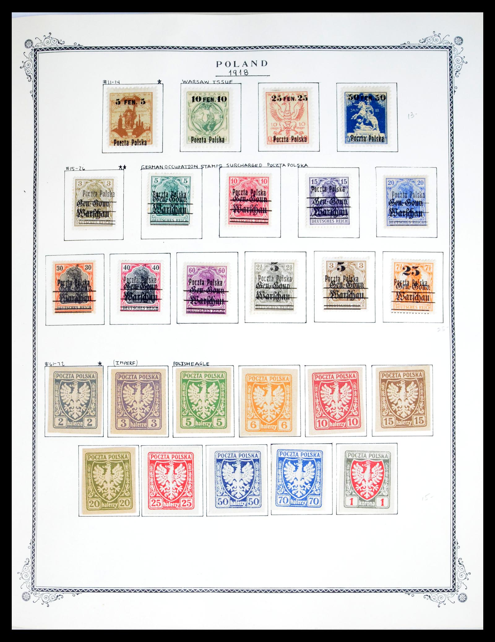 40531 0003 - Postzegel verzameling 40531 Polen 1918-1979.