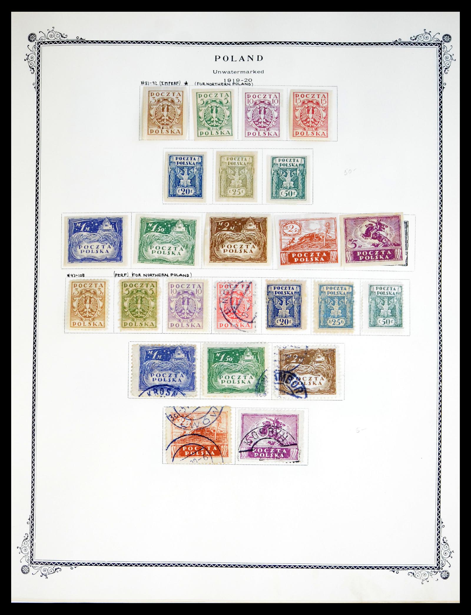 40531 0007 - Postzegel verzameling 40531 Polen 1918-1979.