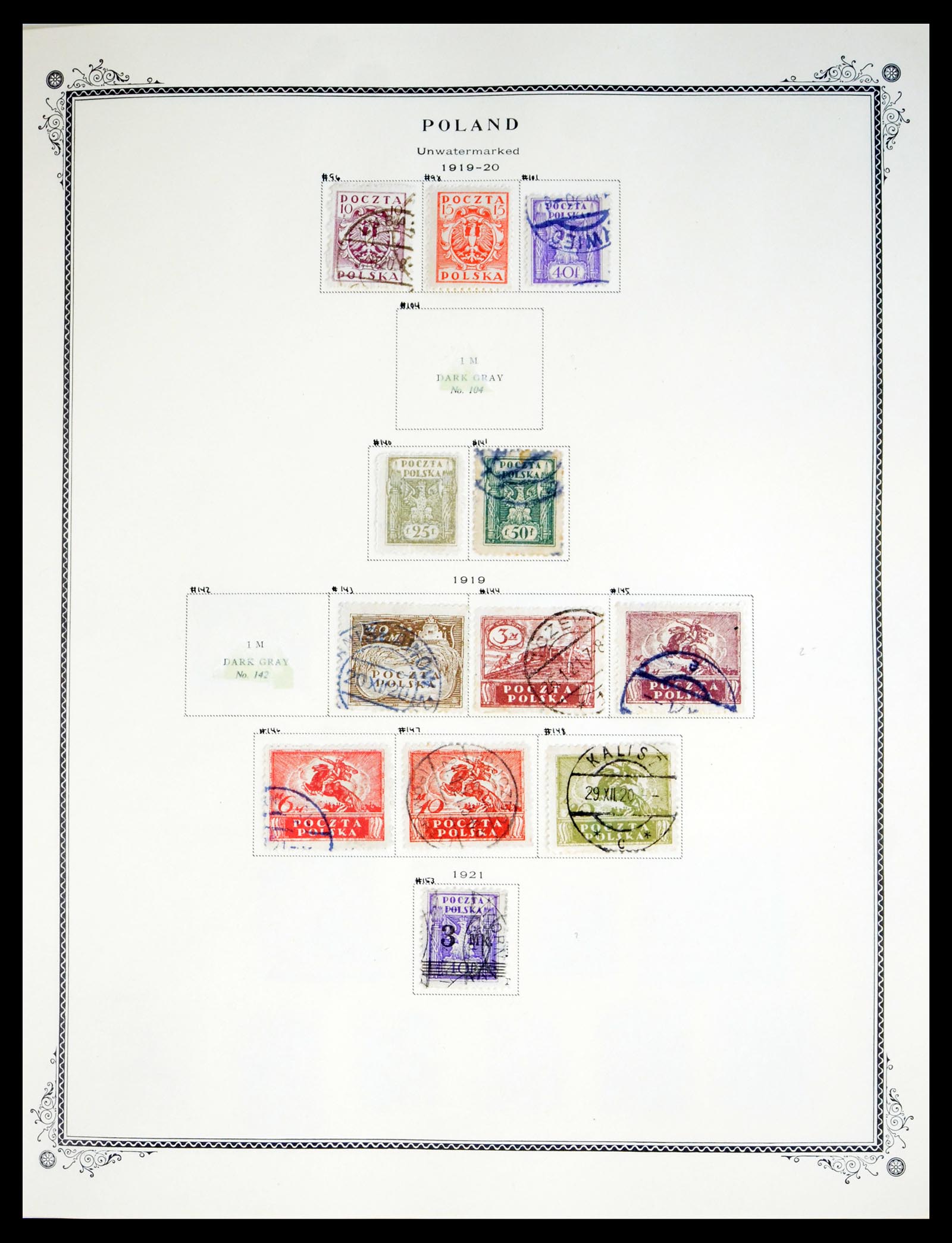 40531 0010 - Postzegel verzameling 40531 Polen 1918-1979.