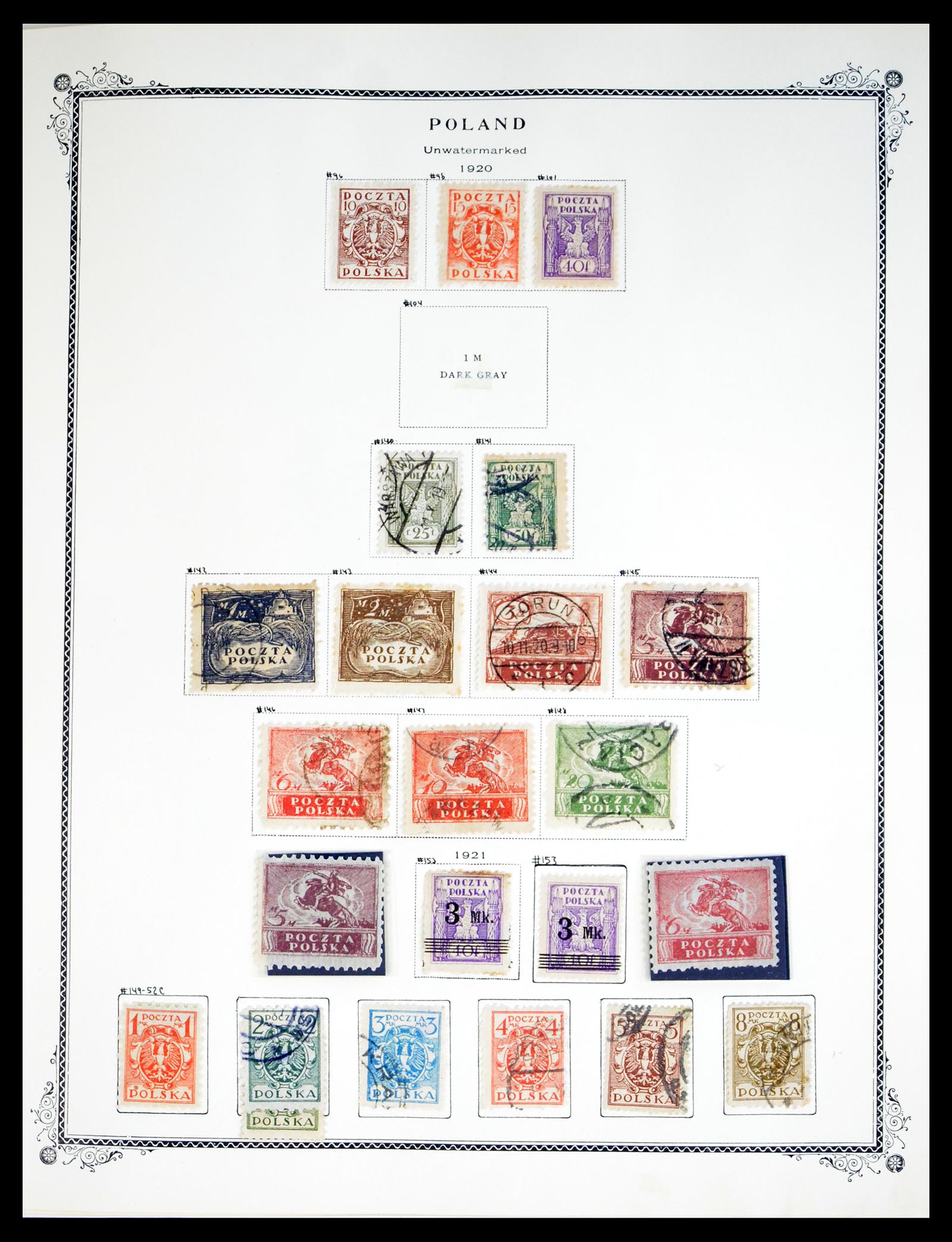 40531 0011 - Postzegel verzameling 40531 Polen 1918-1979.