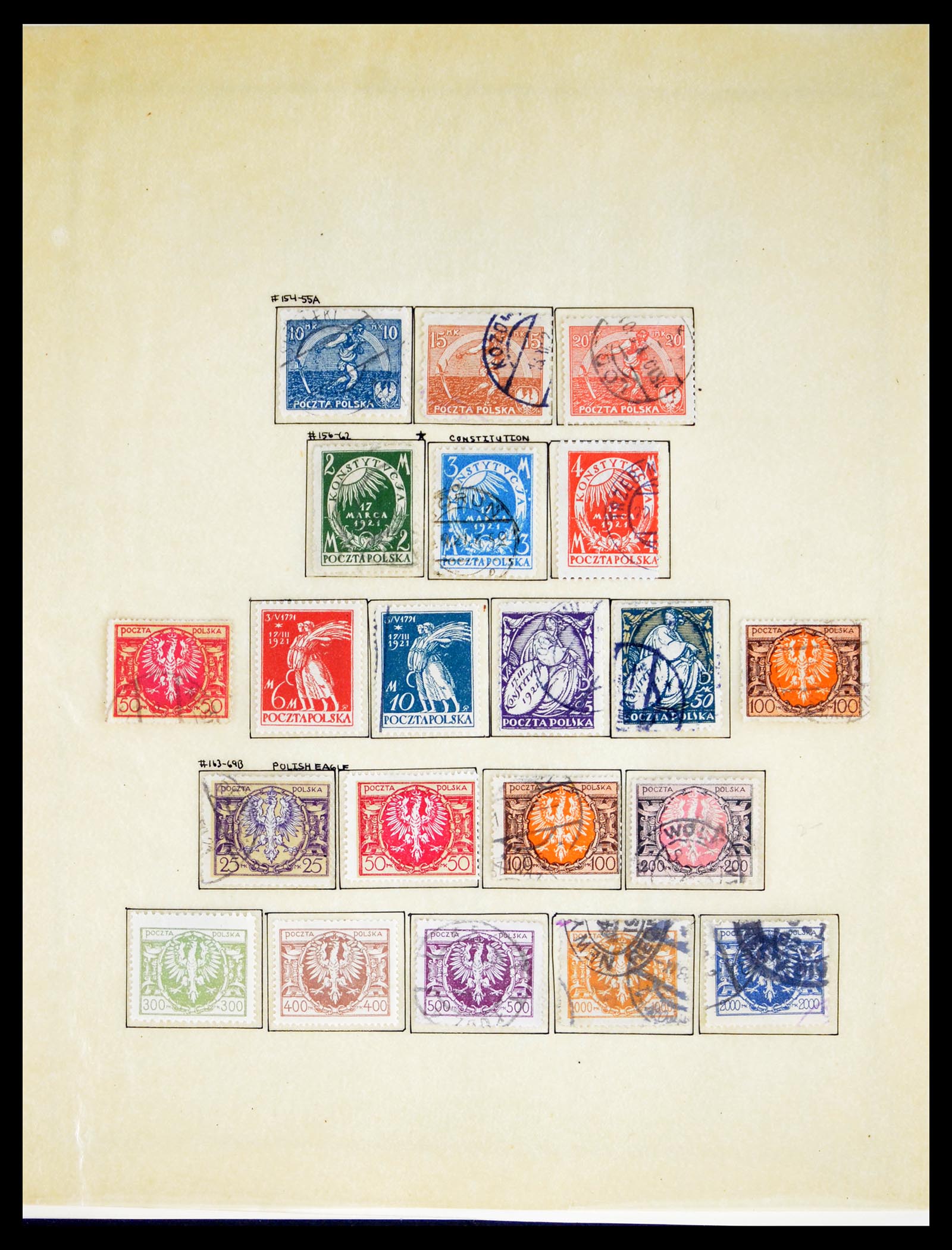 40531 0012 - Postzegel verzameling 40531 Polen 1918-1979.
