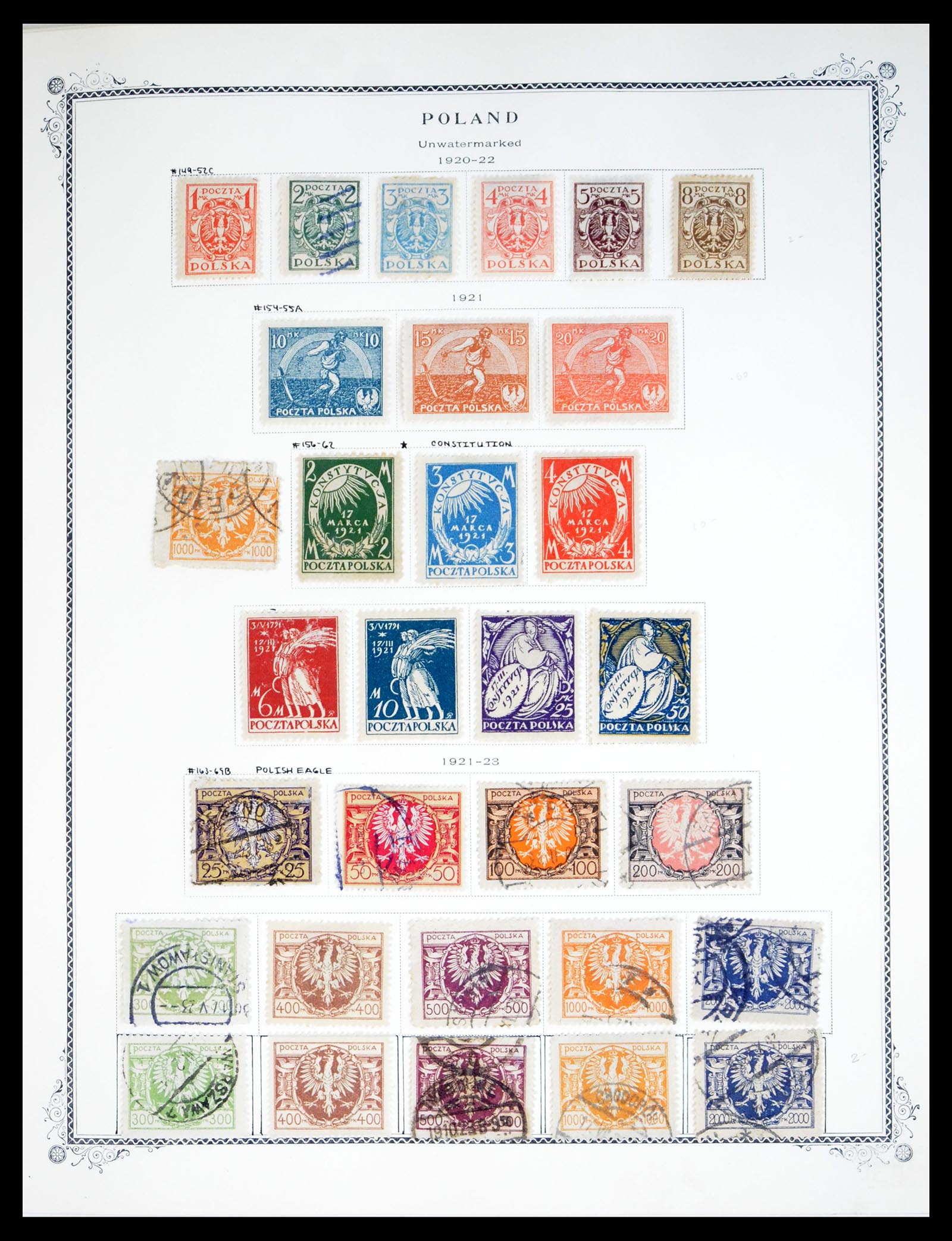 40531 0013 - Postzegel verzameling 40531 Polen 1918-1979.