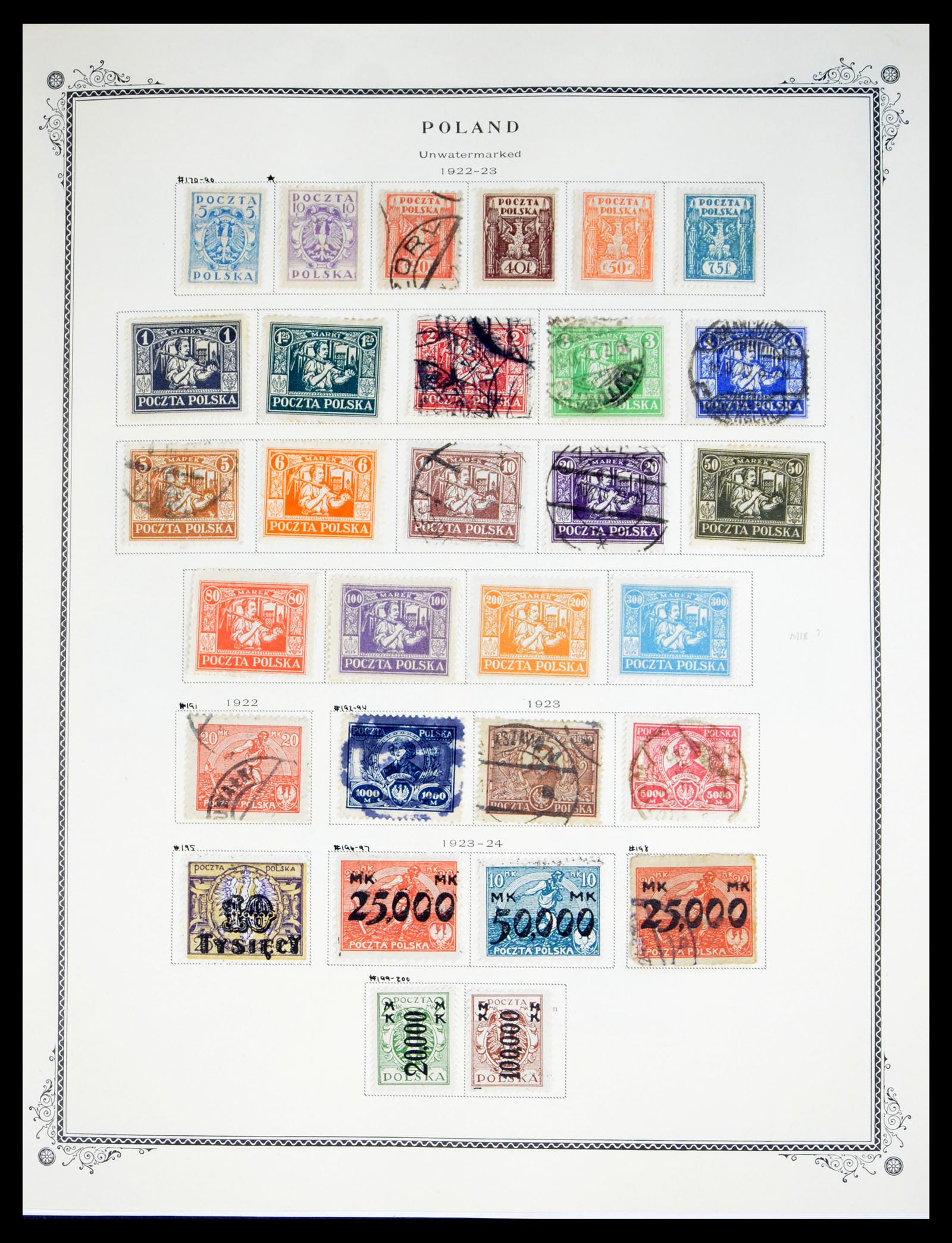 40531 0017 - Postzegel verzameling 40531 Polen 1918-1979.