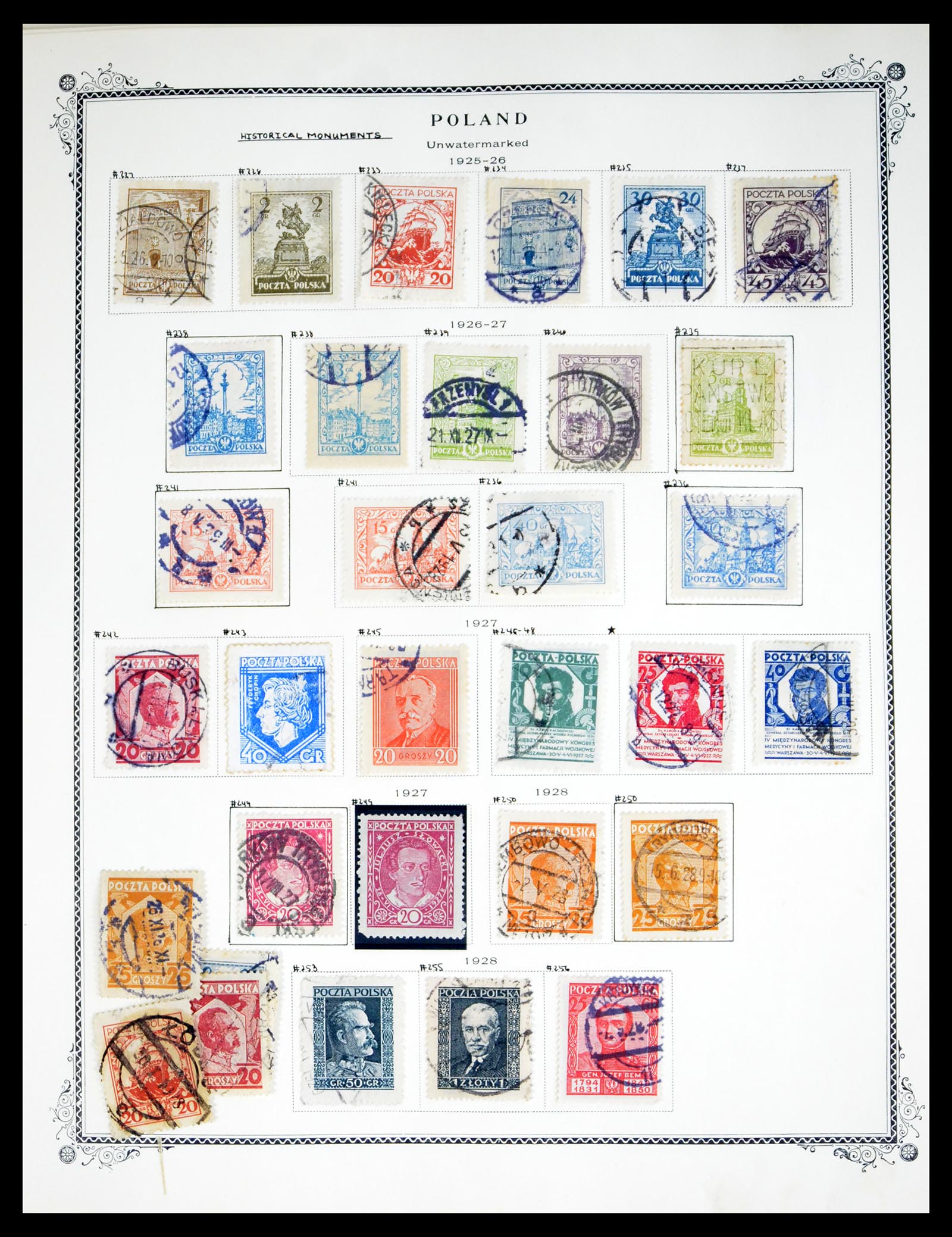 40531 0020 - Postzegel verzameling 40531 Polen 1918-1979.