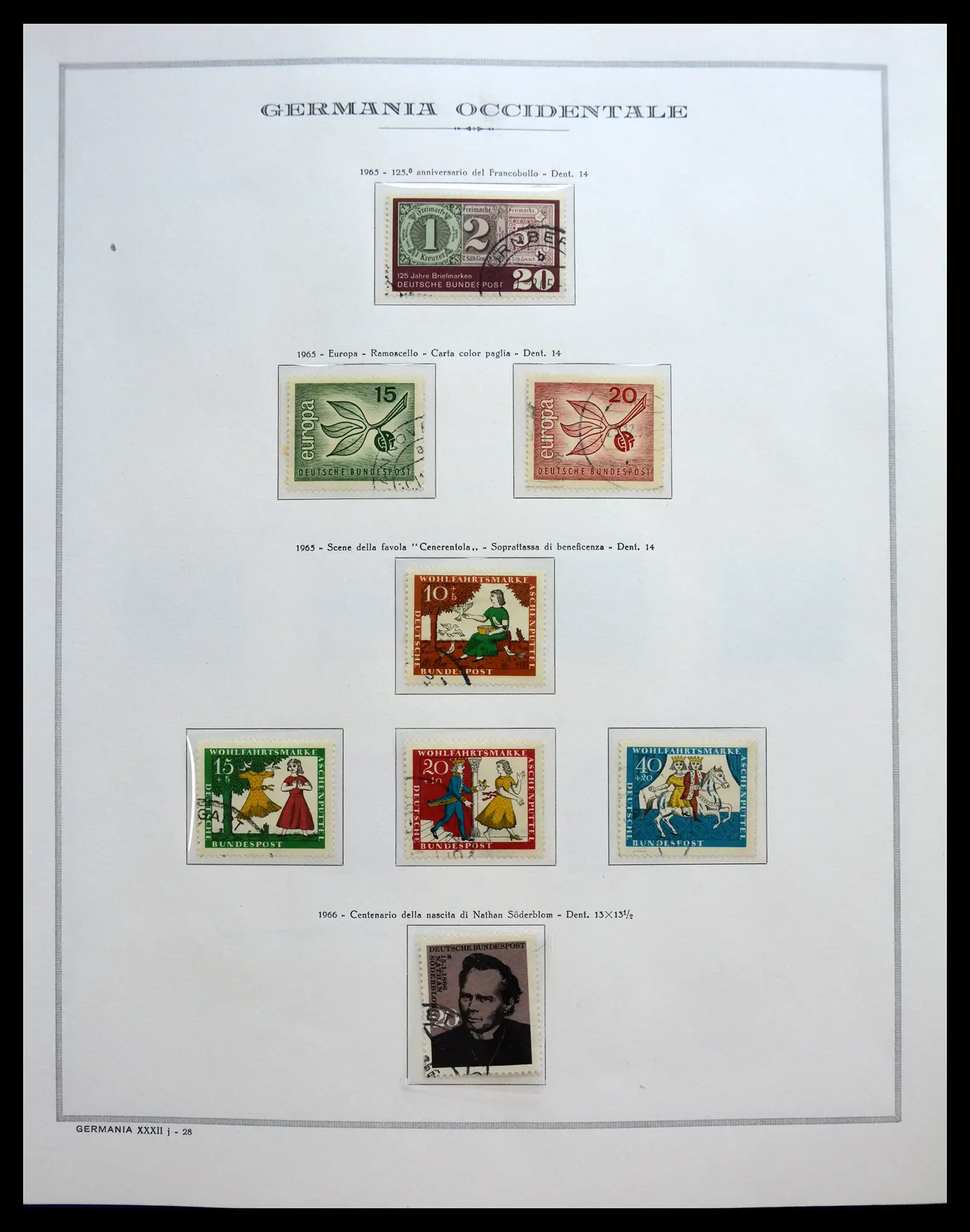 40538 0035 - Stamp collection 40538 Bundespost Germany complete 1949-1990.
