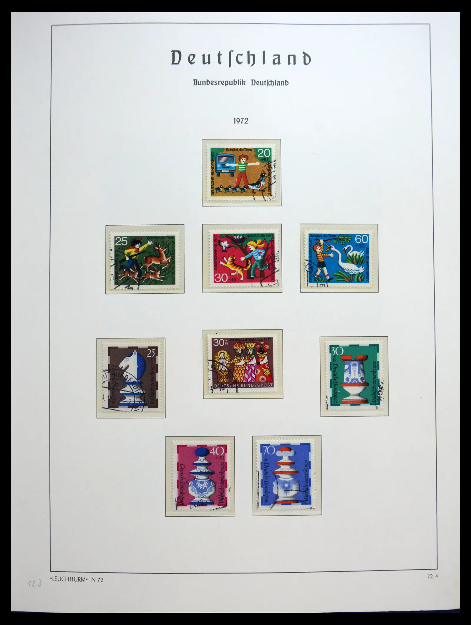 40538 0061 - Stamp collection 40538 Bundespost Germany complete 1949-1990.