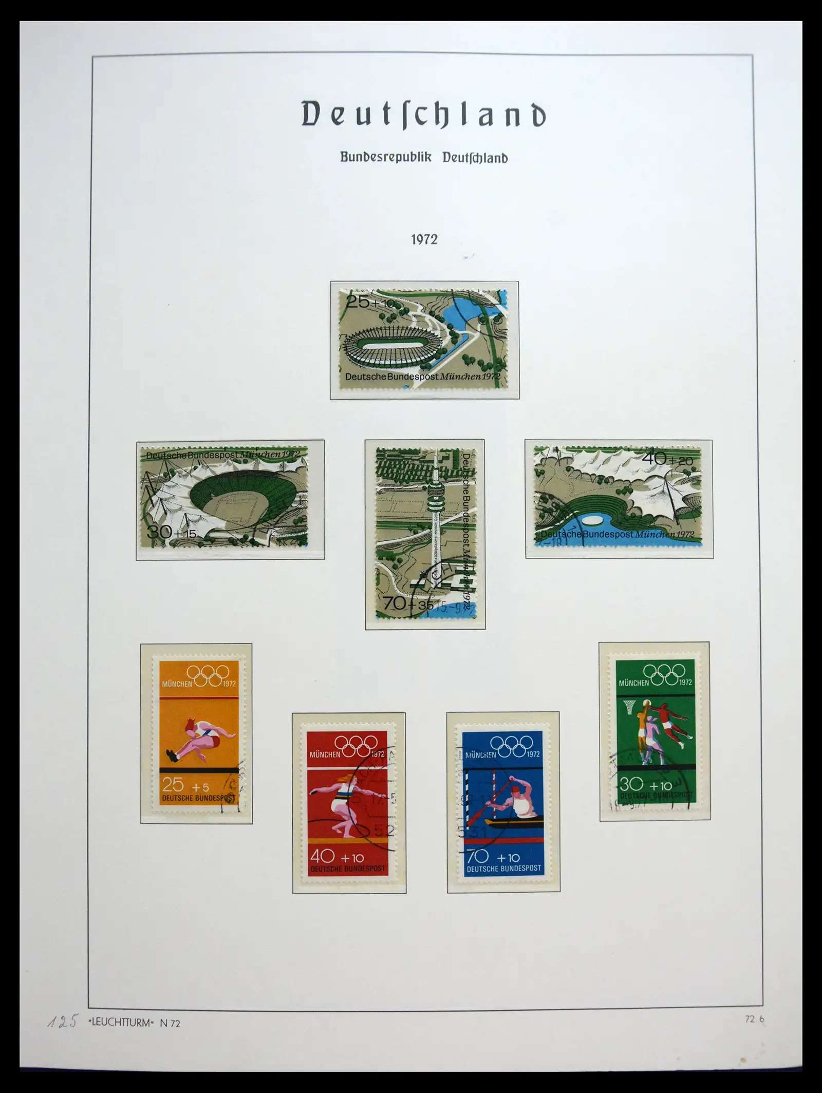 40538 0063 - Stamp collection 40538 Bundespost Germany complete 1949-1990.