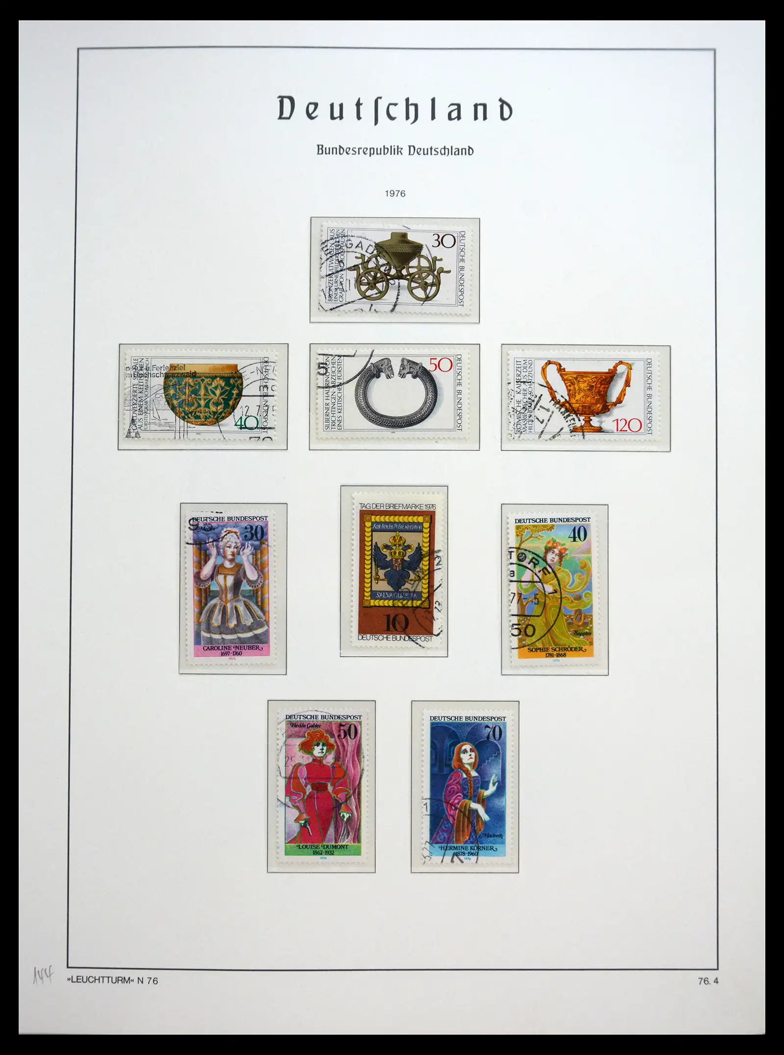40538 0082 - Stamp collection 40538 Bundespost Germany complete 1949-1990.