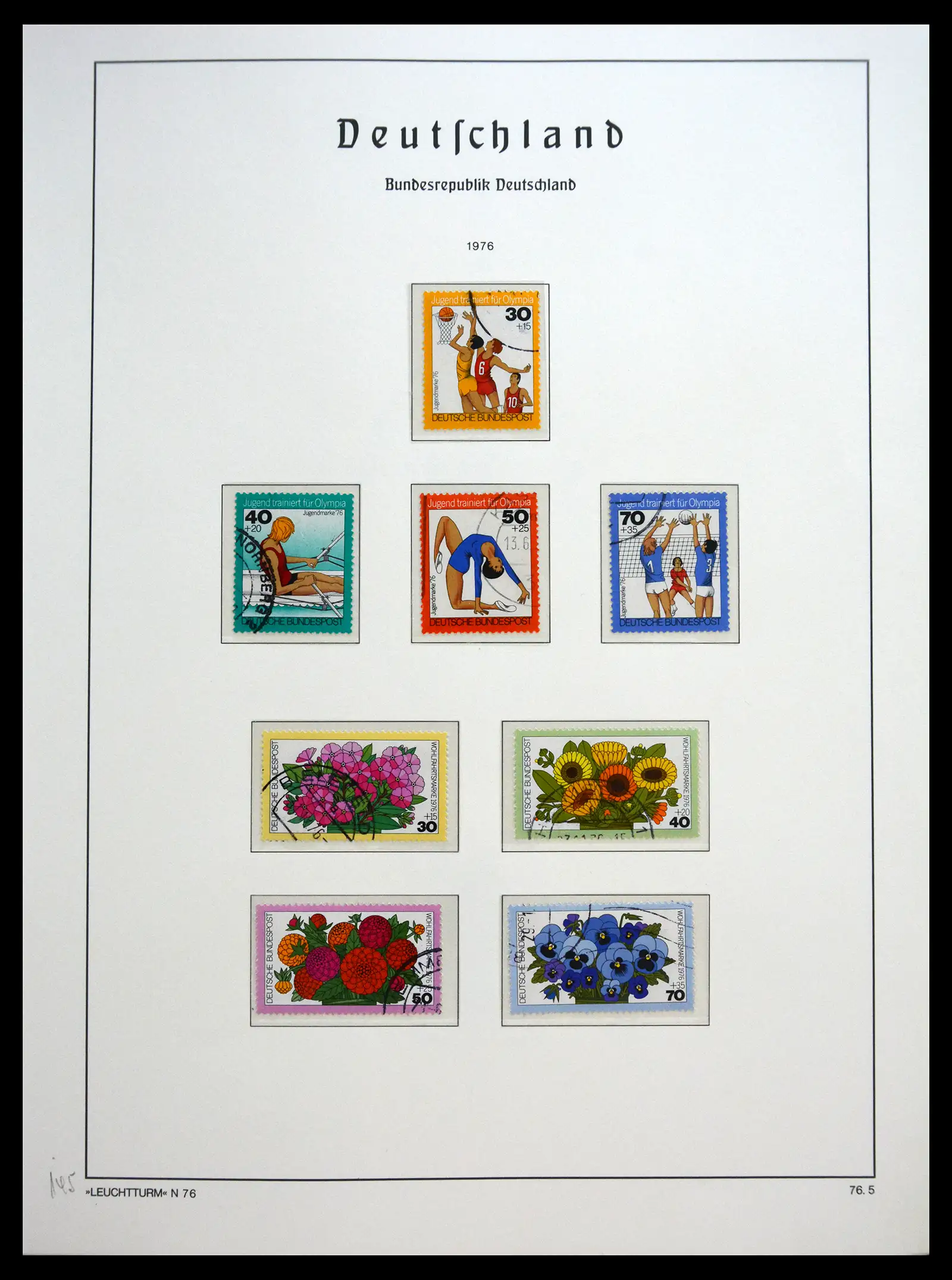 40538 0083 - Stamp collection 40538 Bundespost Germany complete 1949-1990.