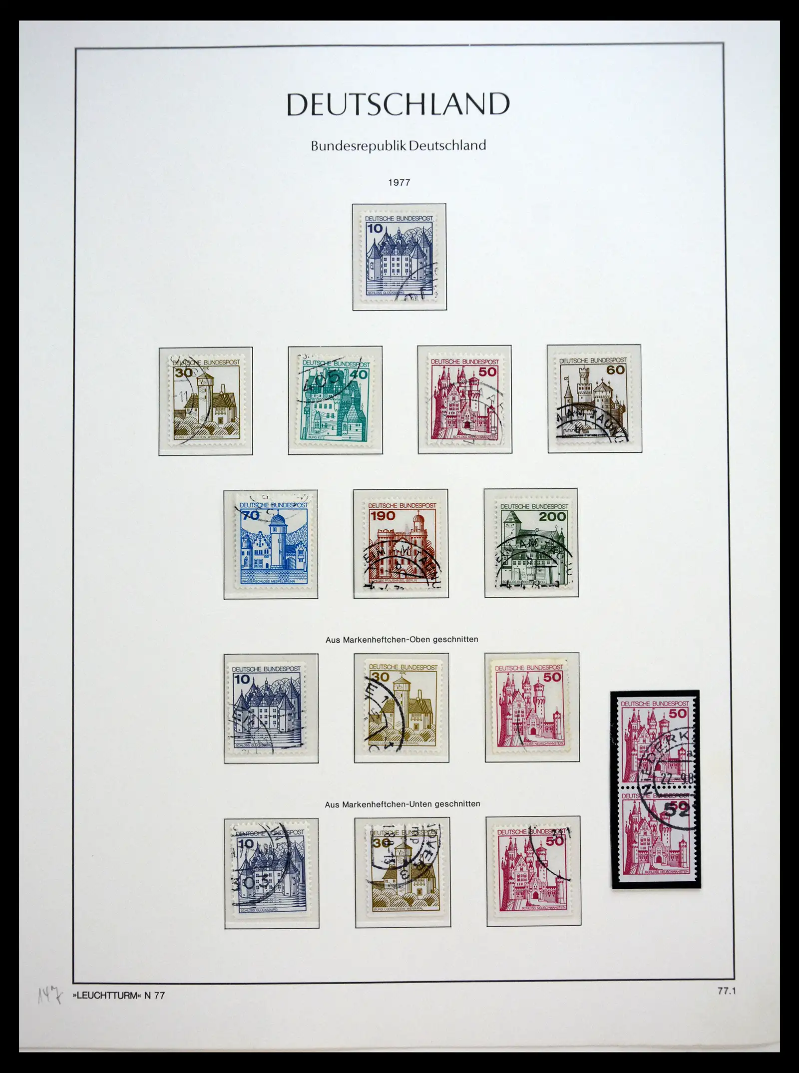 40538 0085 - Stamp collection 40538 Bundespost Germany complete 1949-1990.