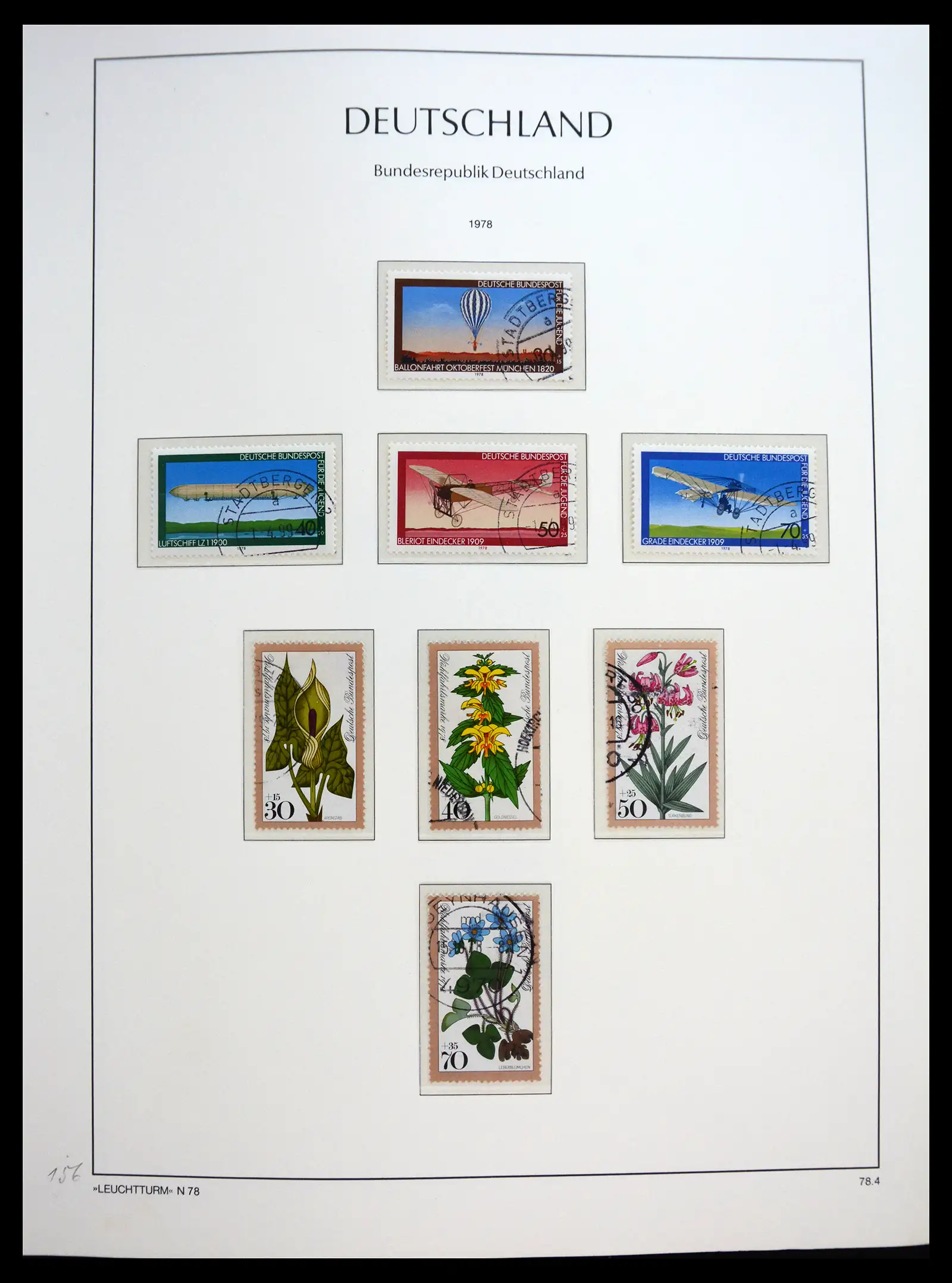 40538 0096 - Stamp collection 40538 Bundespost Germany complete 1949-1990.