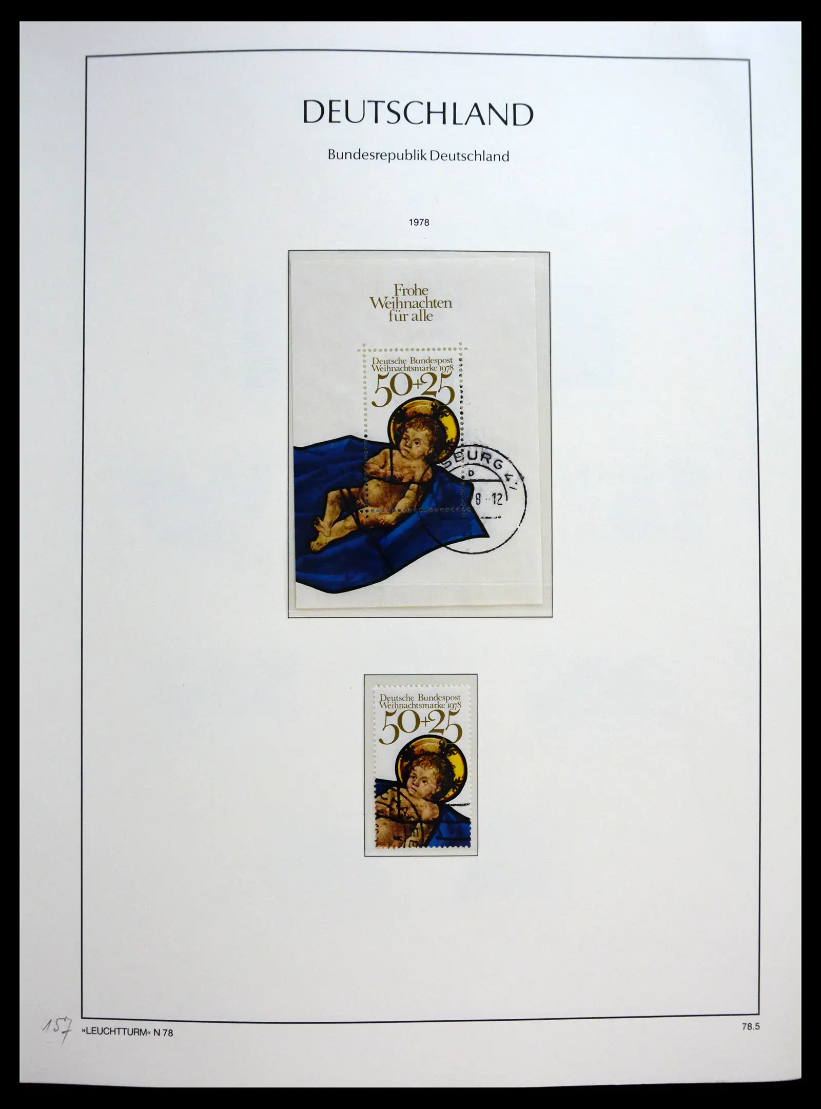 40538 0097 - Stamp collection 40538 Bundespost Germany complete 1949-1990.