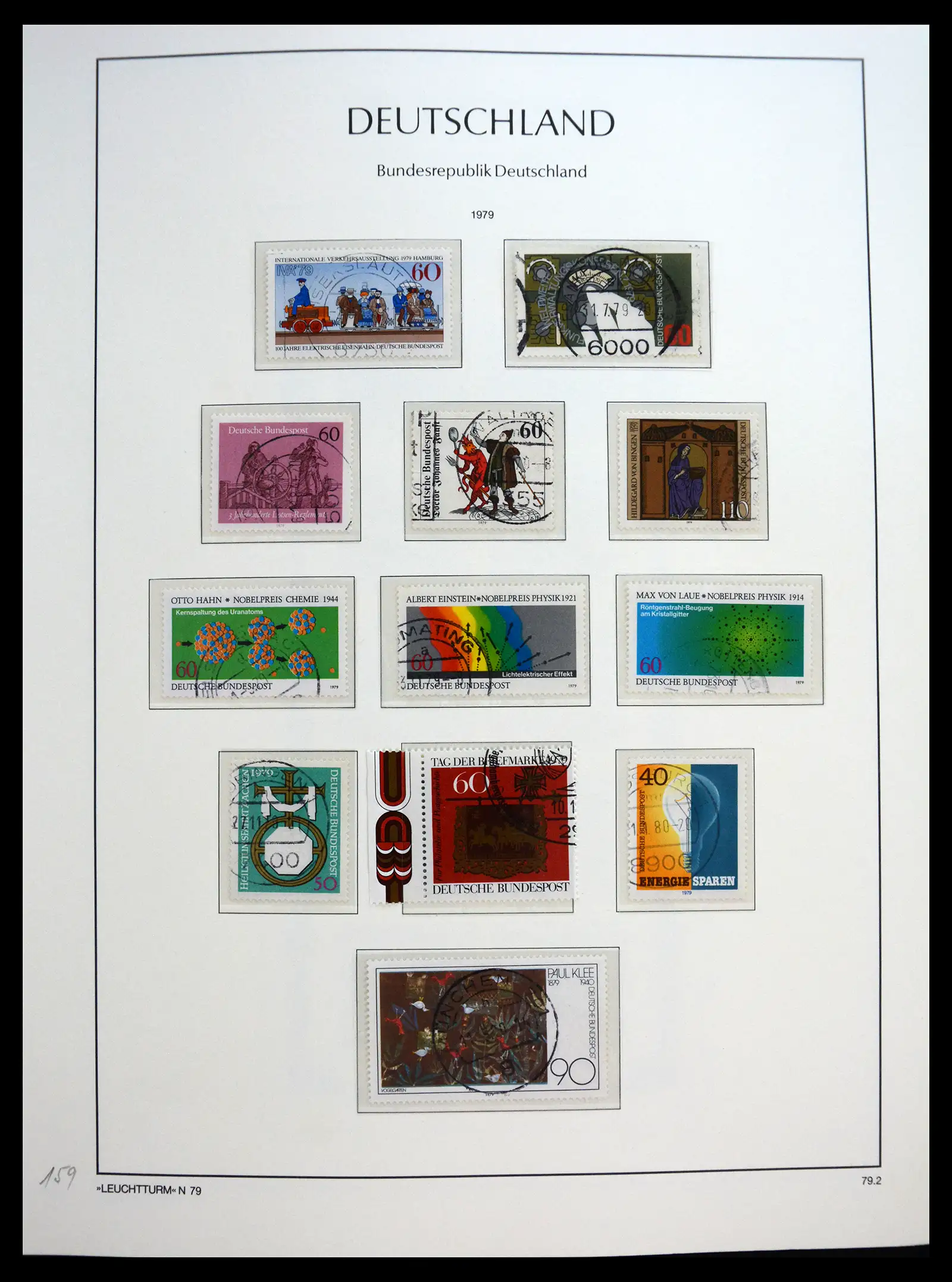 40538 0099 - Stamp collection 40538 Bundespost Germany complete 1949-1990.