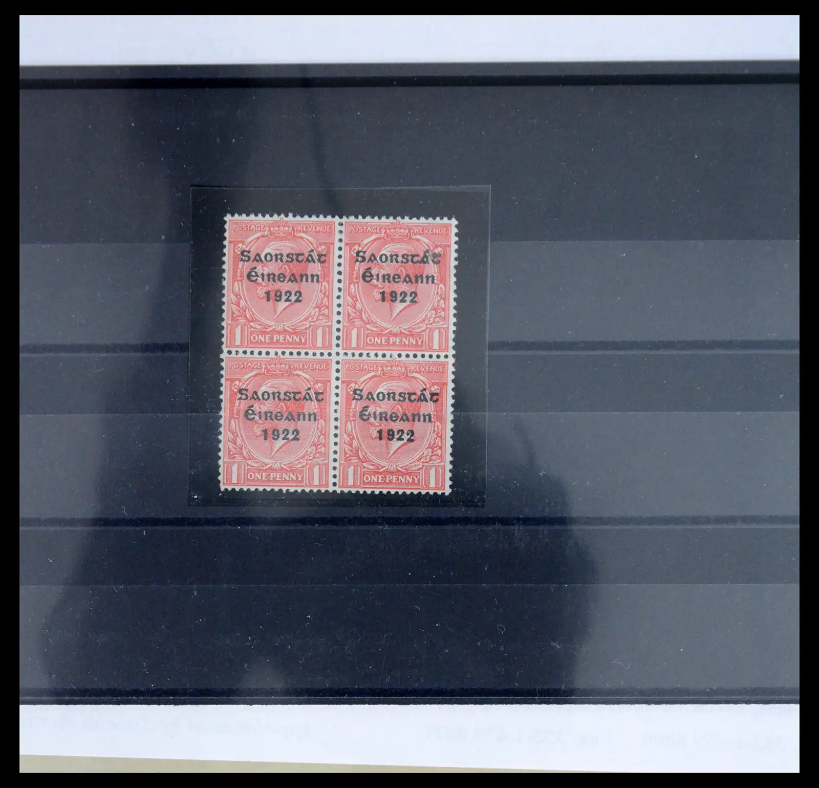40540 0008 - Postzegelverzameling 40540 Ierland 1922-1935.