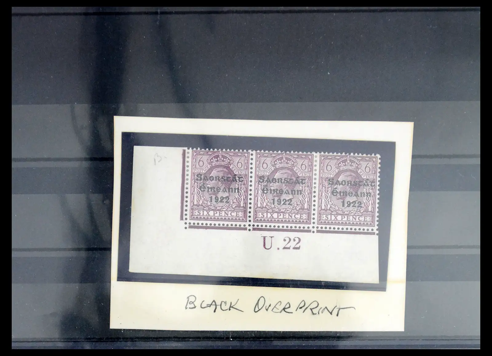 40540 0016 - Postzegelverzameling 40540 Ierland 1922-1935.