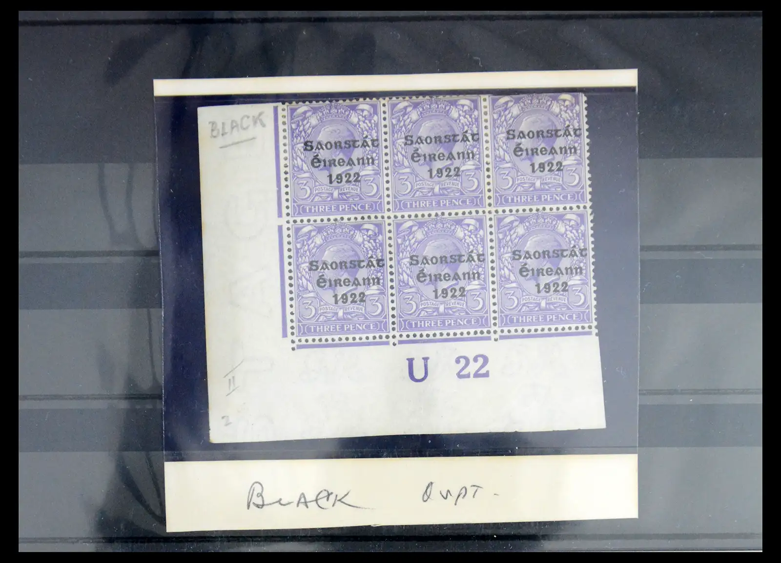 40540 0017 - Postzegelverzameling 40540 Ierland 1922-1935.