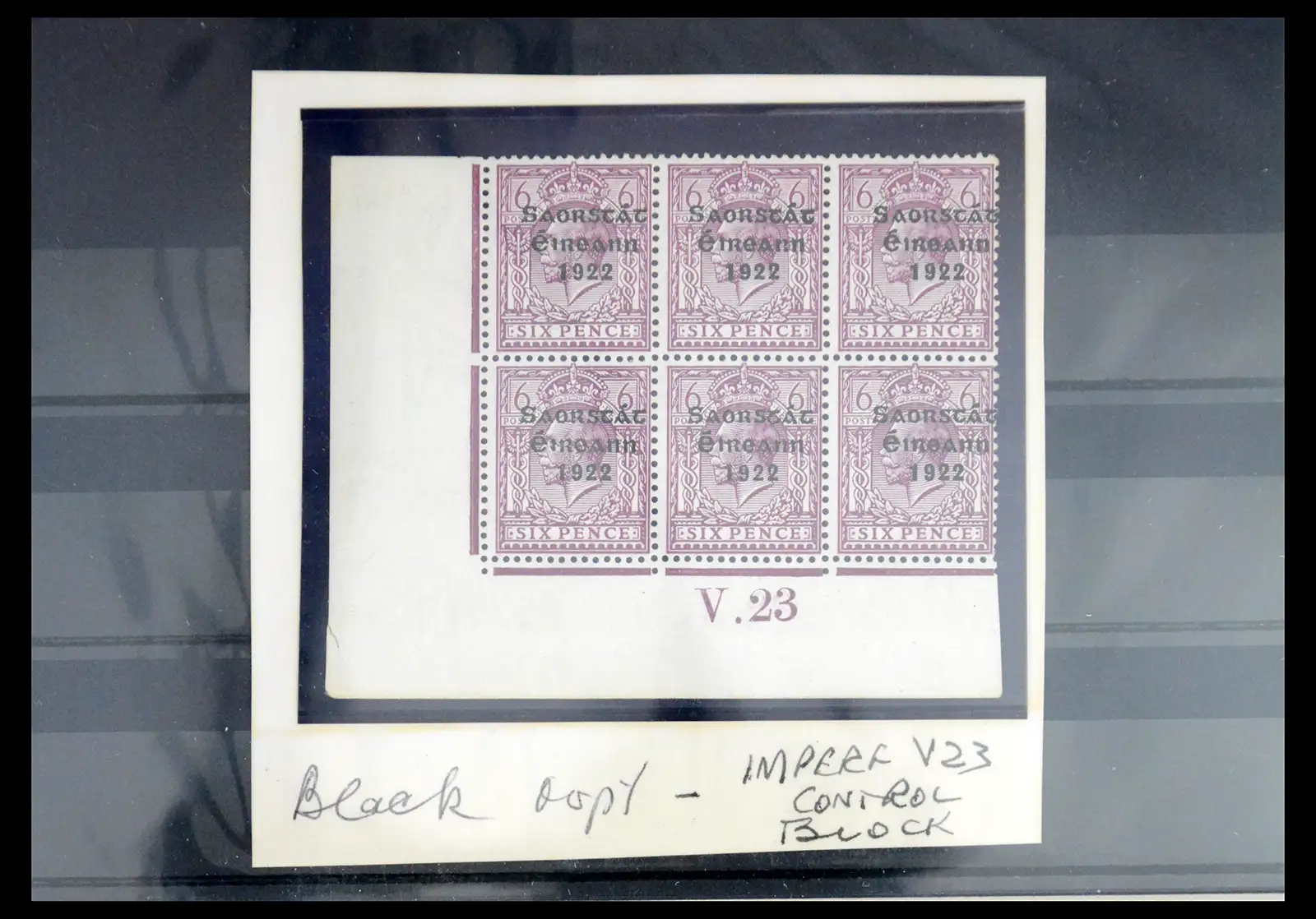40540 0019 - Postzegelverzameling 40540 Ierland 1922-1935.