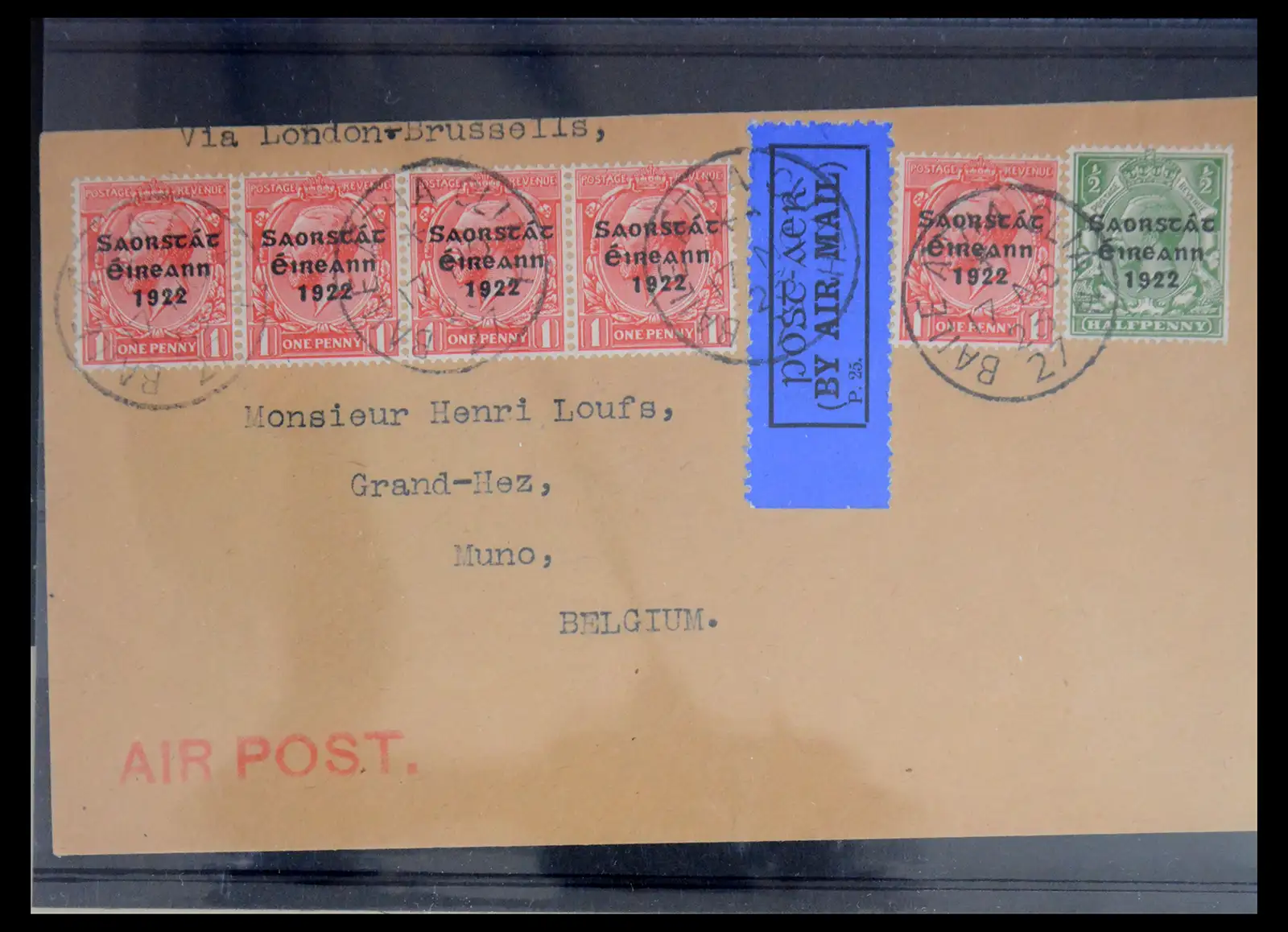 40540 0022 - Stamp collection 40540 Ireland 1922-1935.