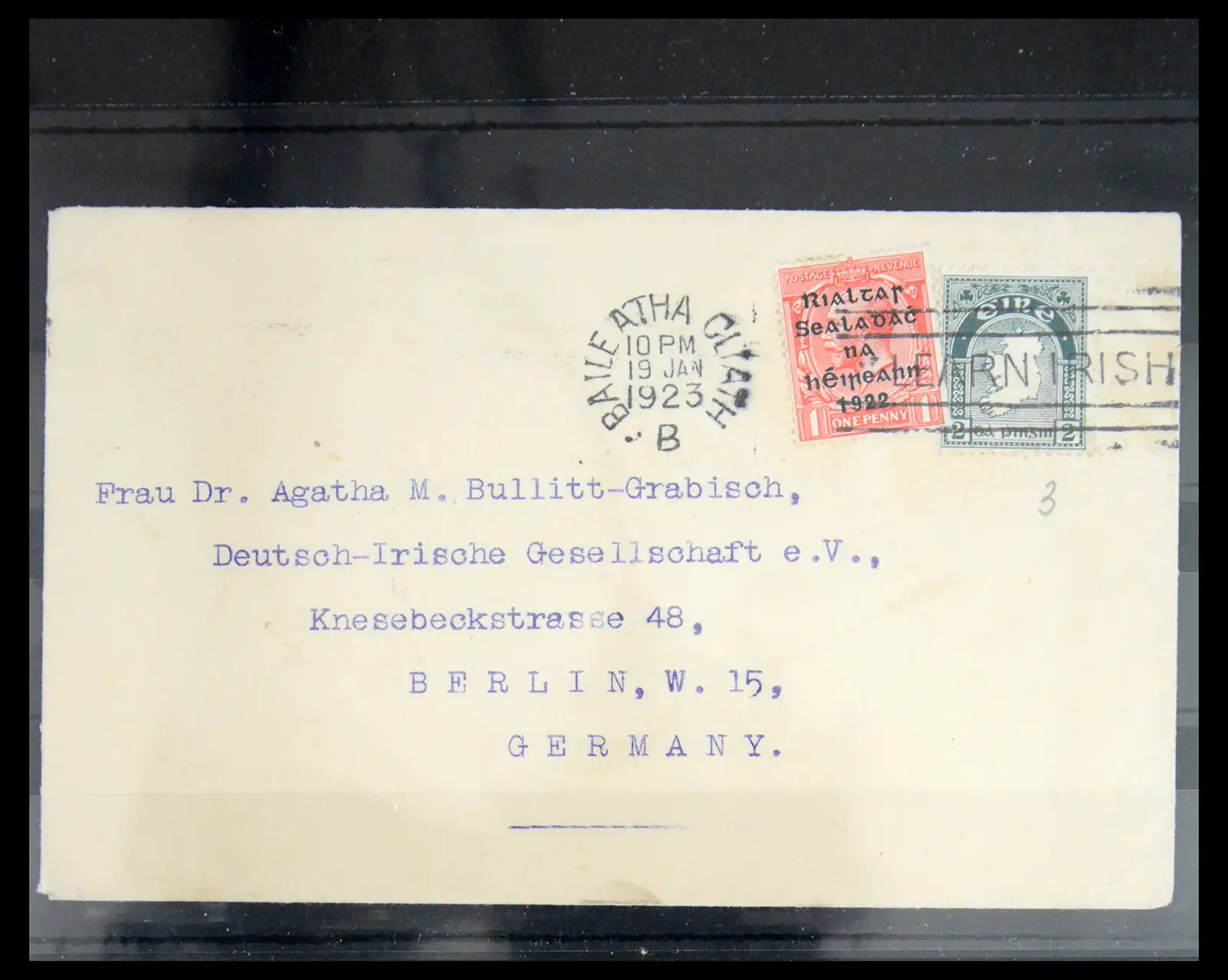 40540 0026 - Stamp collection 40540 Ireland 1922-1935.