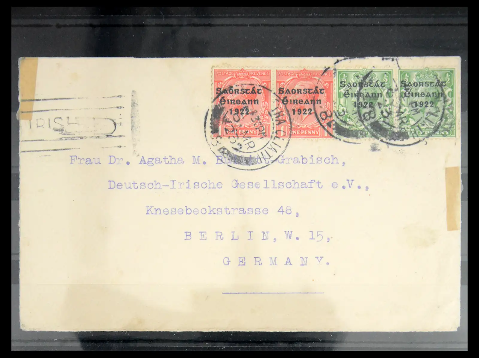 40540 0028 - Stamp collection 40540 Ireland 1922-1935.