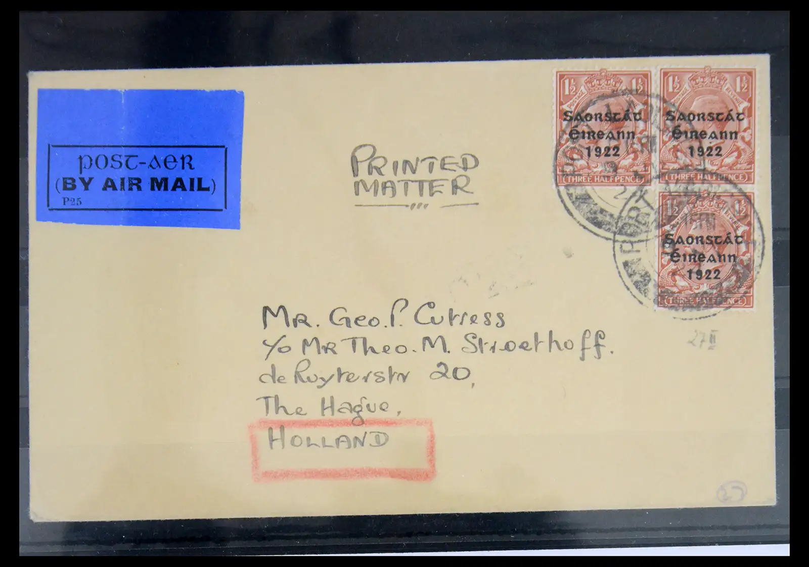 40540 0031 - Stamp collection 40540 Ireland 1922-1935.