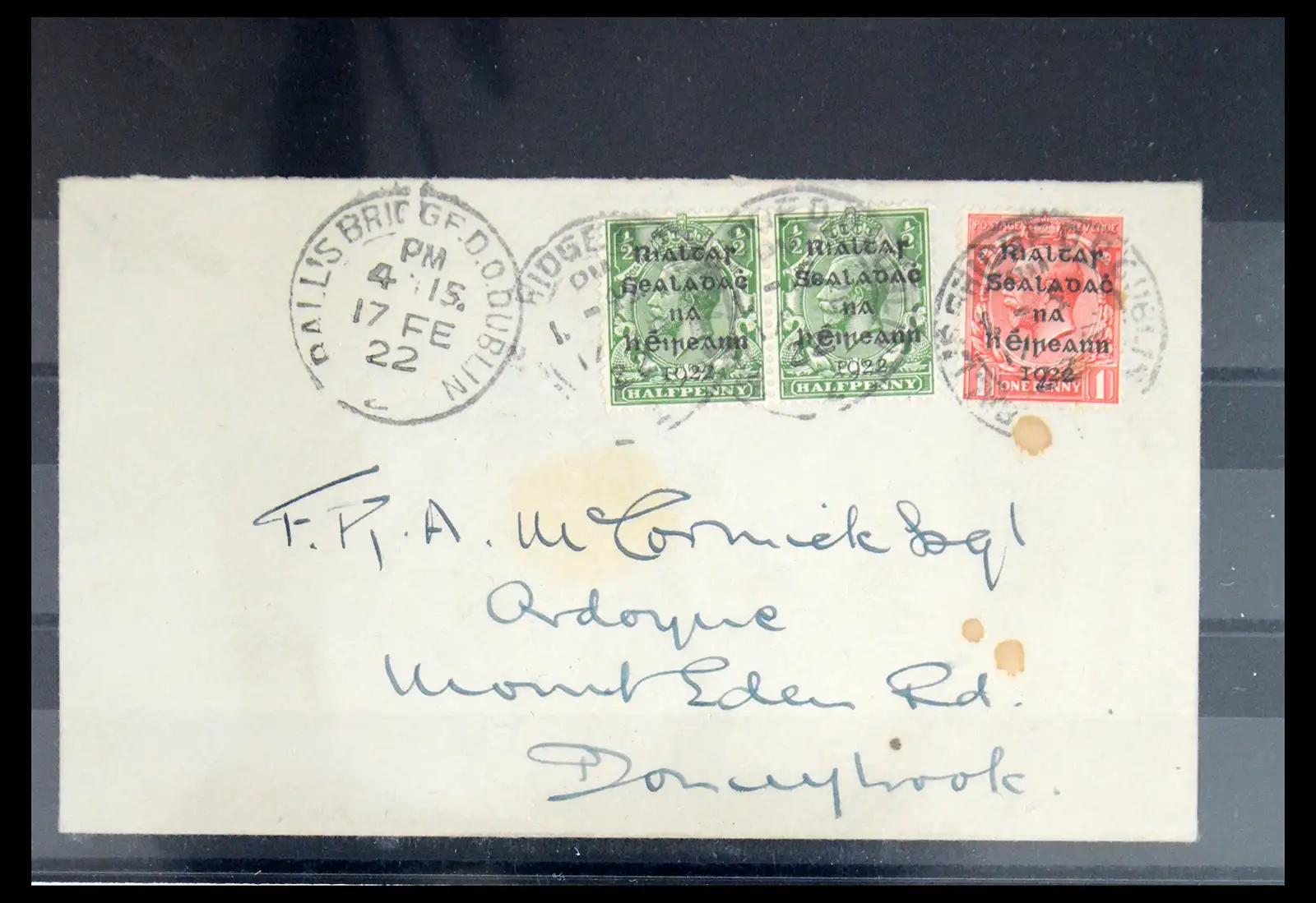 40540 0043 - Stamp collection 40540 Ireland 1922-1935.