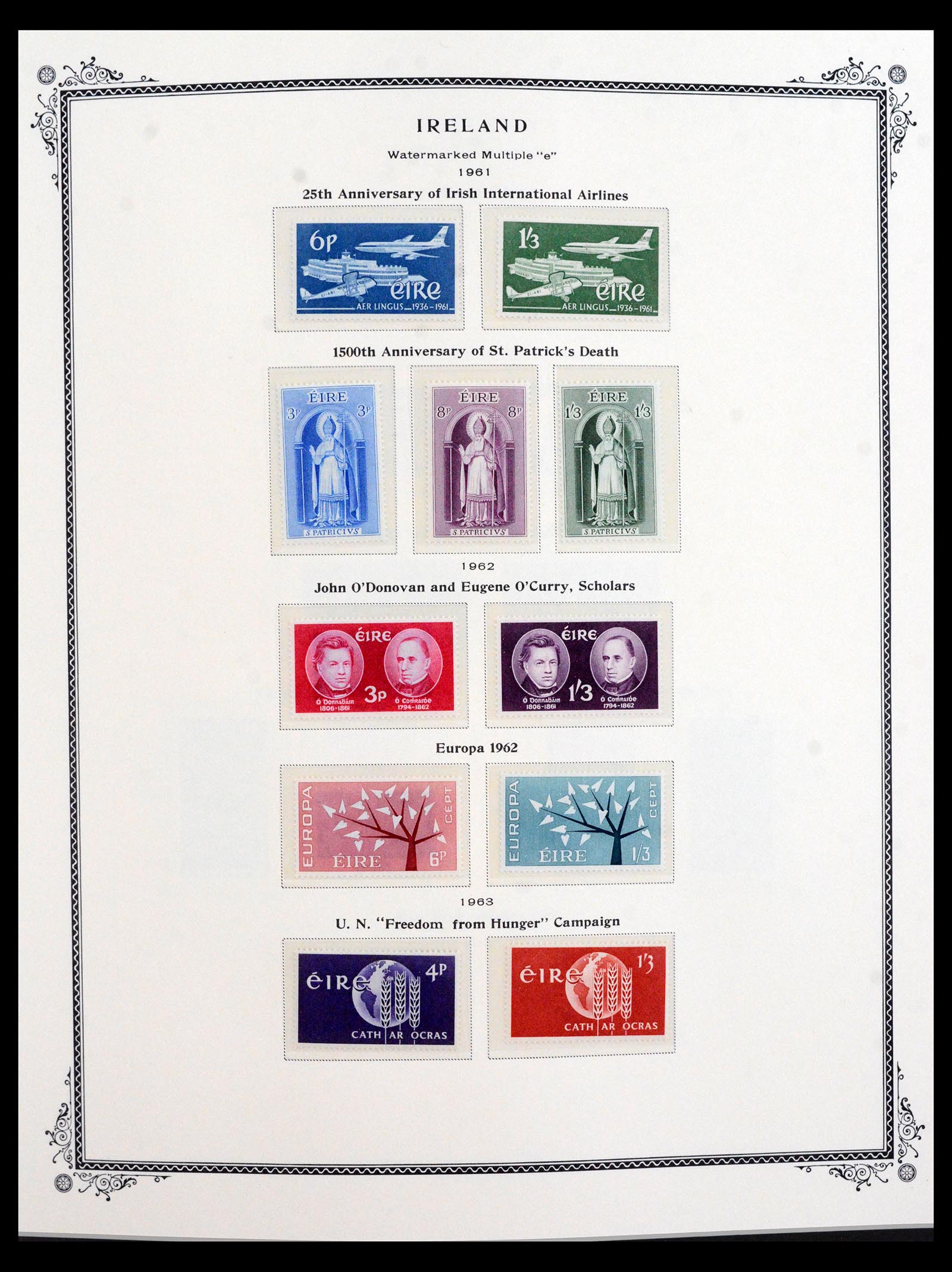 40542 0003 - Postzegel verzameling 40542 Ierland compleet 1953-2008.