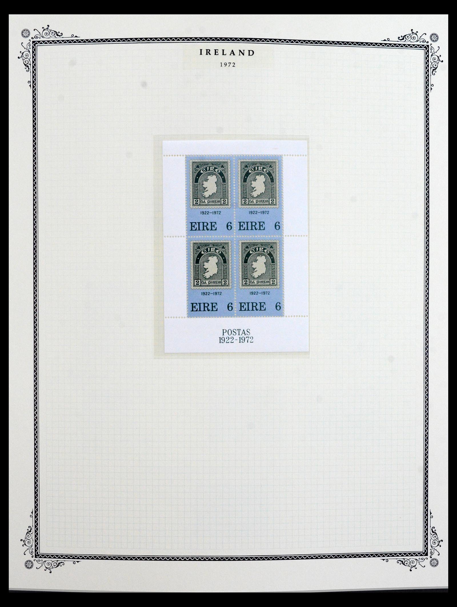 40542 0014 - Postzegel verzameling 40542 Ierland compleet 1953-2008.