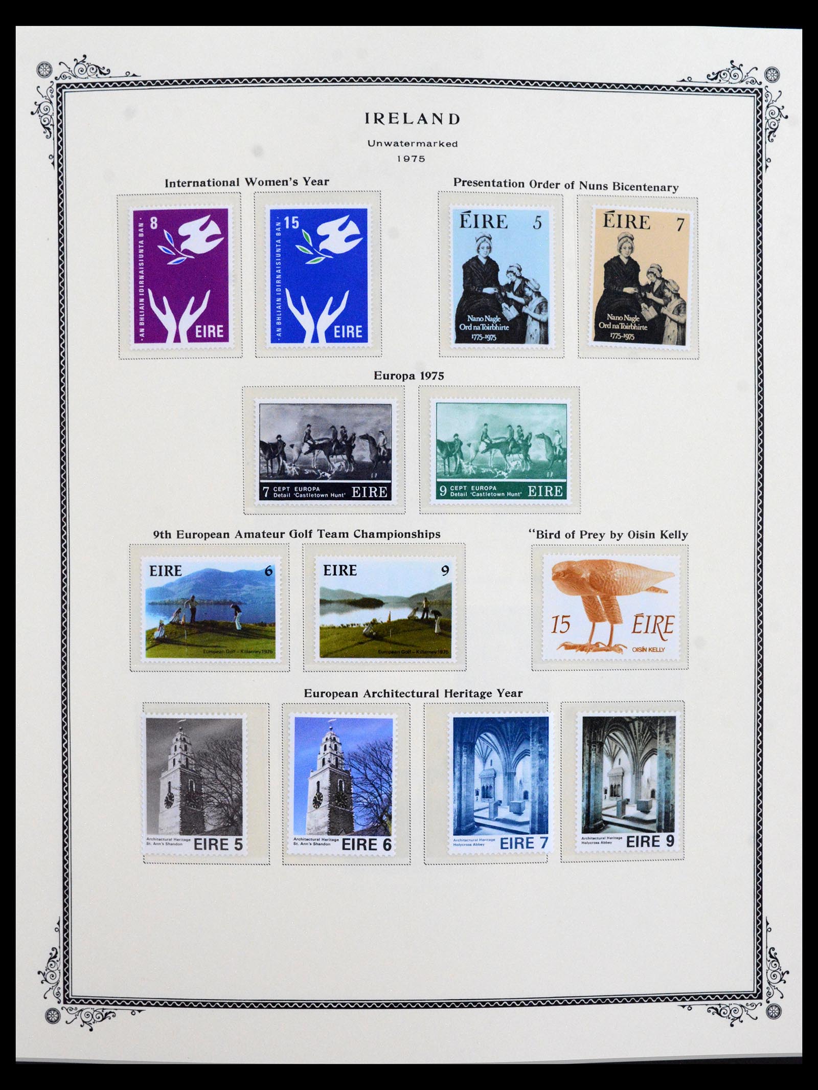 40542 0017 - Postzegel verzameling 40542 Ierland compleet 1953-2008.
