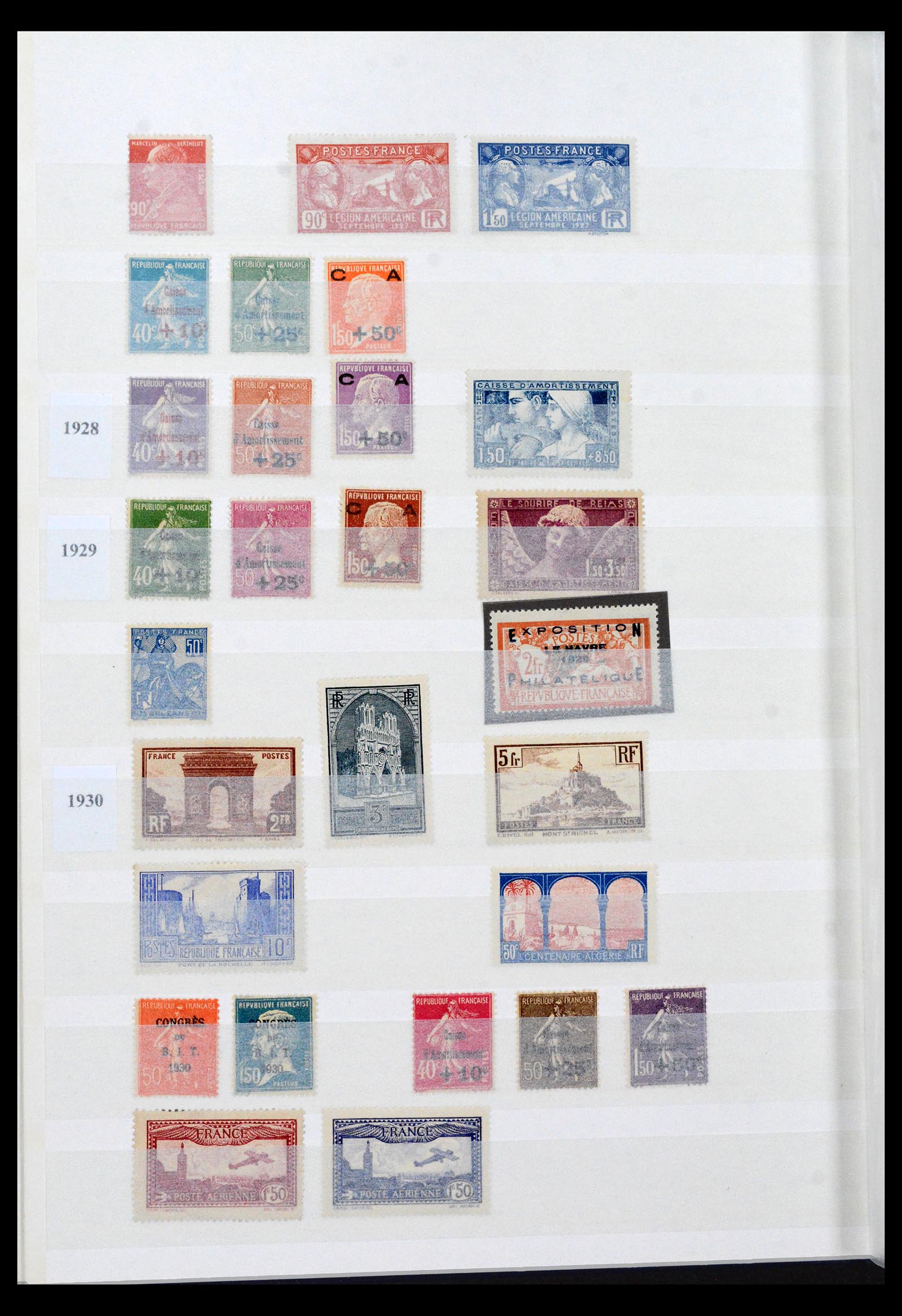 40544 0006 - Stamp collection 40544 France 1900-1998.