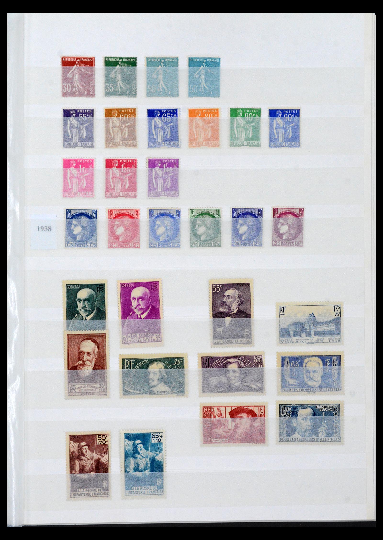 40544 0012 - Stamp collection 40544 France 1900-1998.