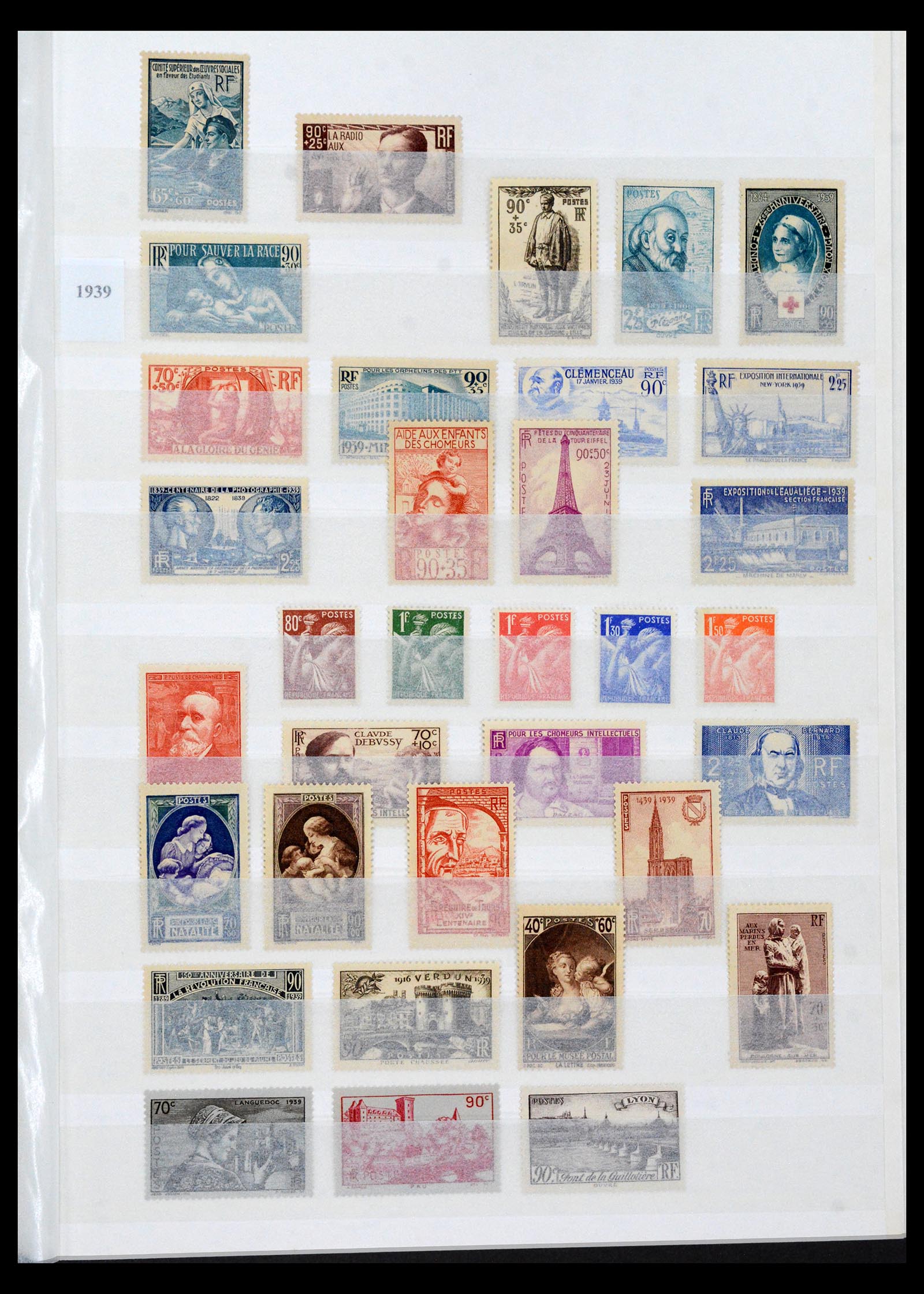 40544 0014 - Stamp collection 40544 France 1900-1998.
