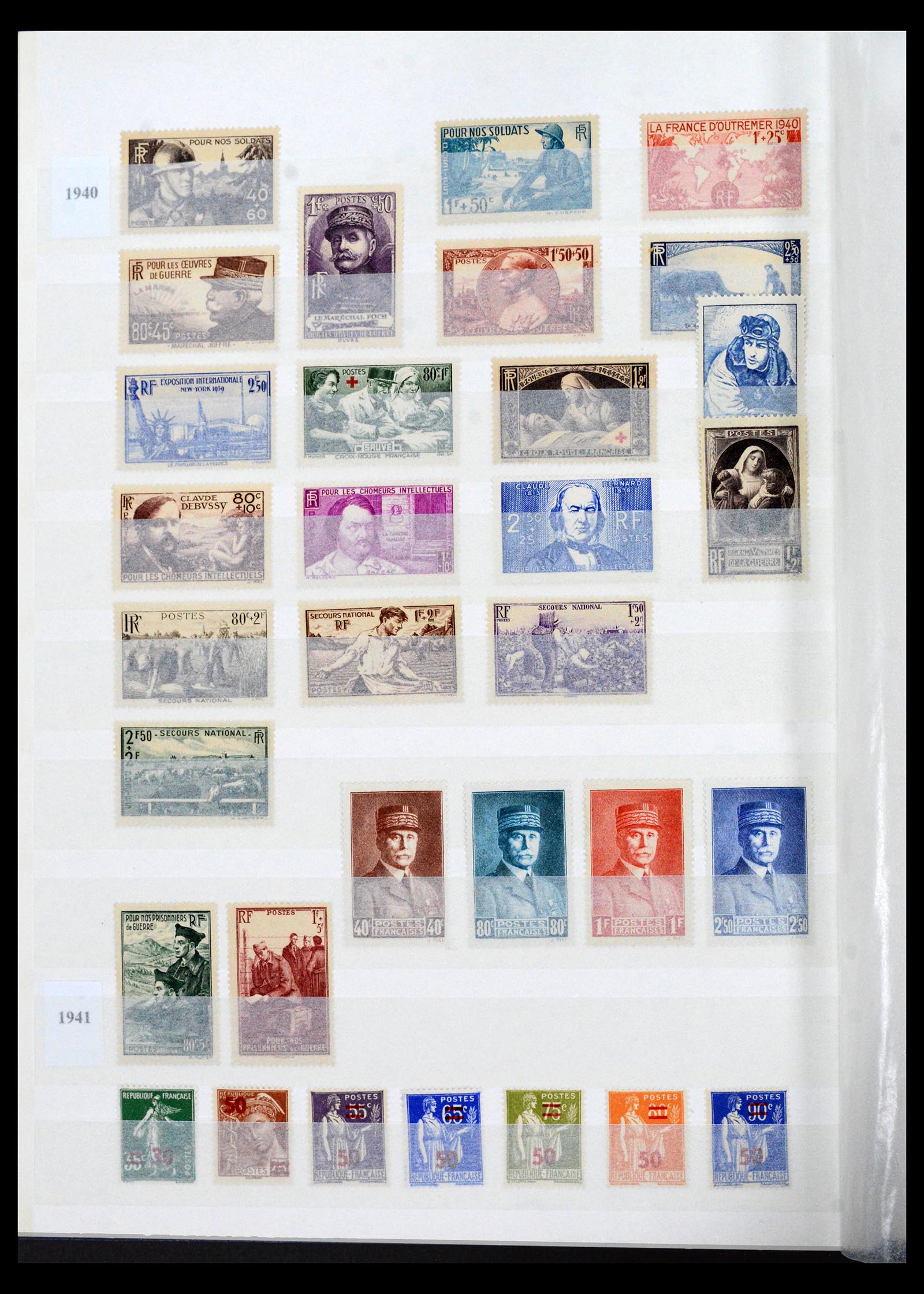 40544 0015 - Stamp collection 40544 France 1900-1998.