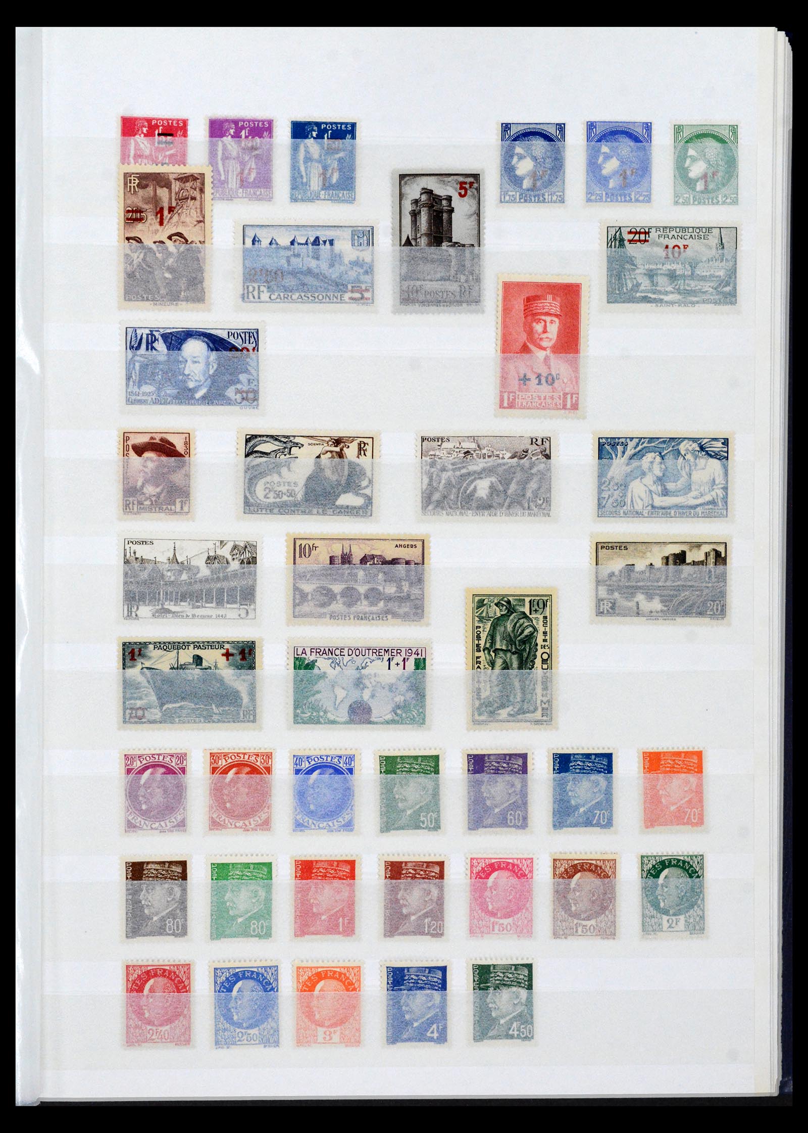 40544 0016 - Stamp collection 40544 France 1900-1998.