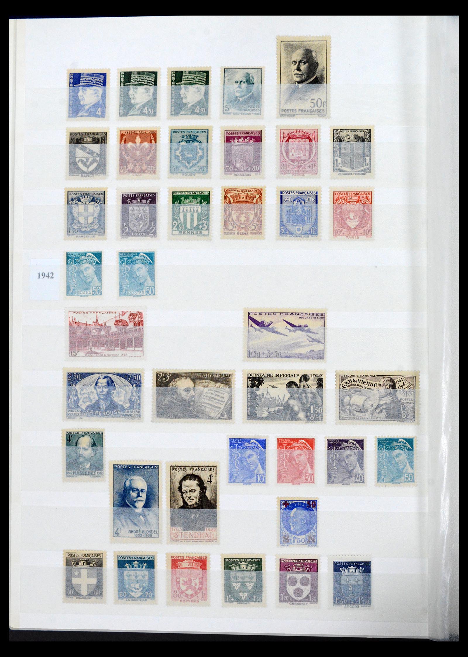 40544 0017 - Stamp collection 40544 France 1900-1998.