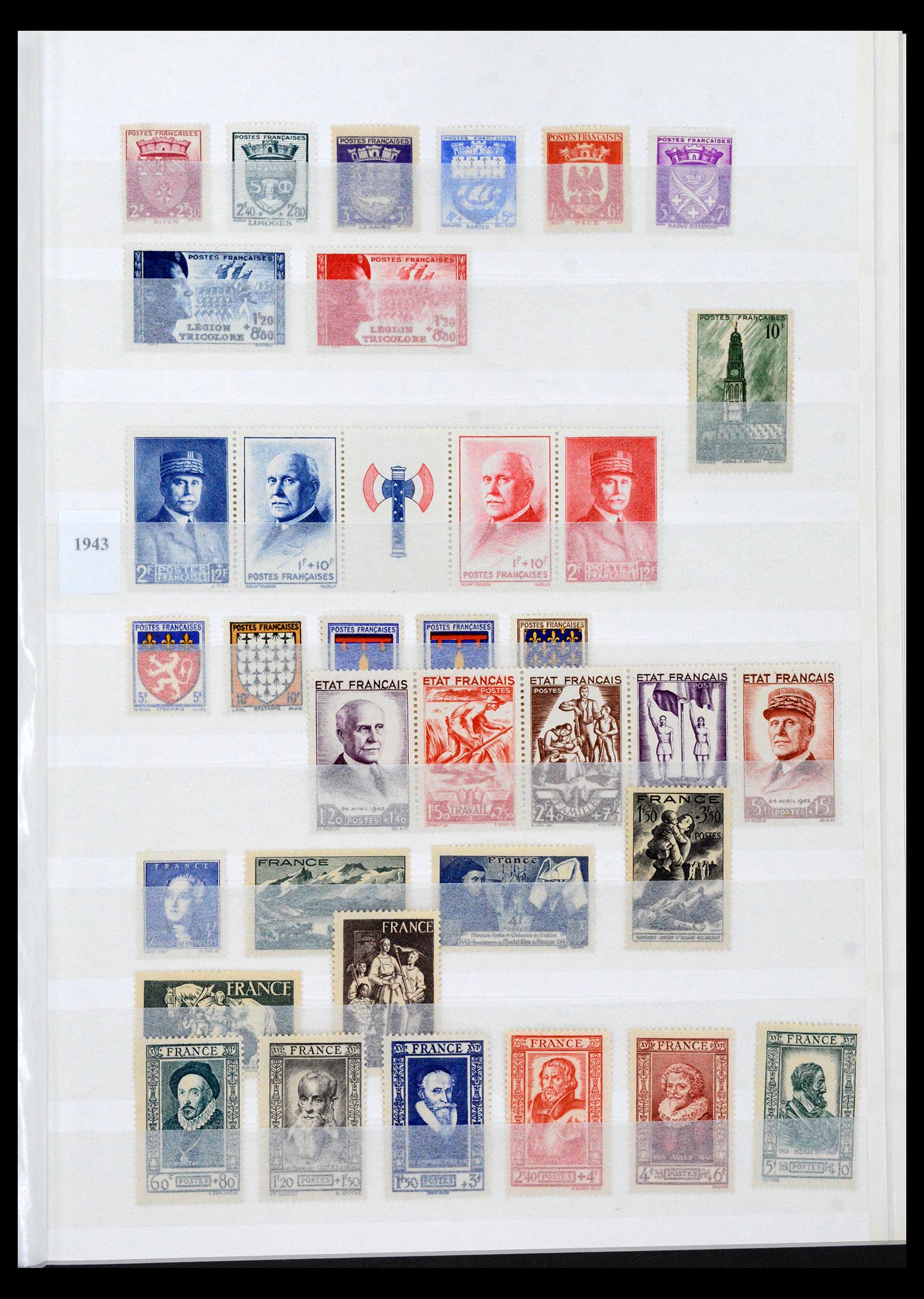 40544 0018 - Stamp collection 40544 France 1900-1998.